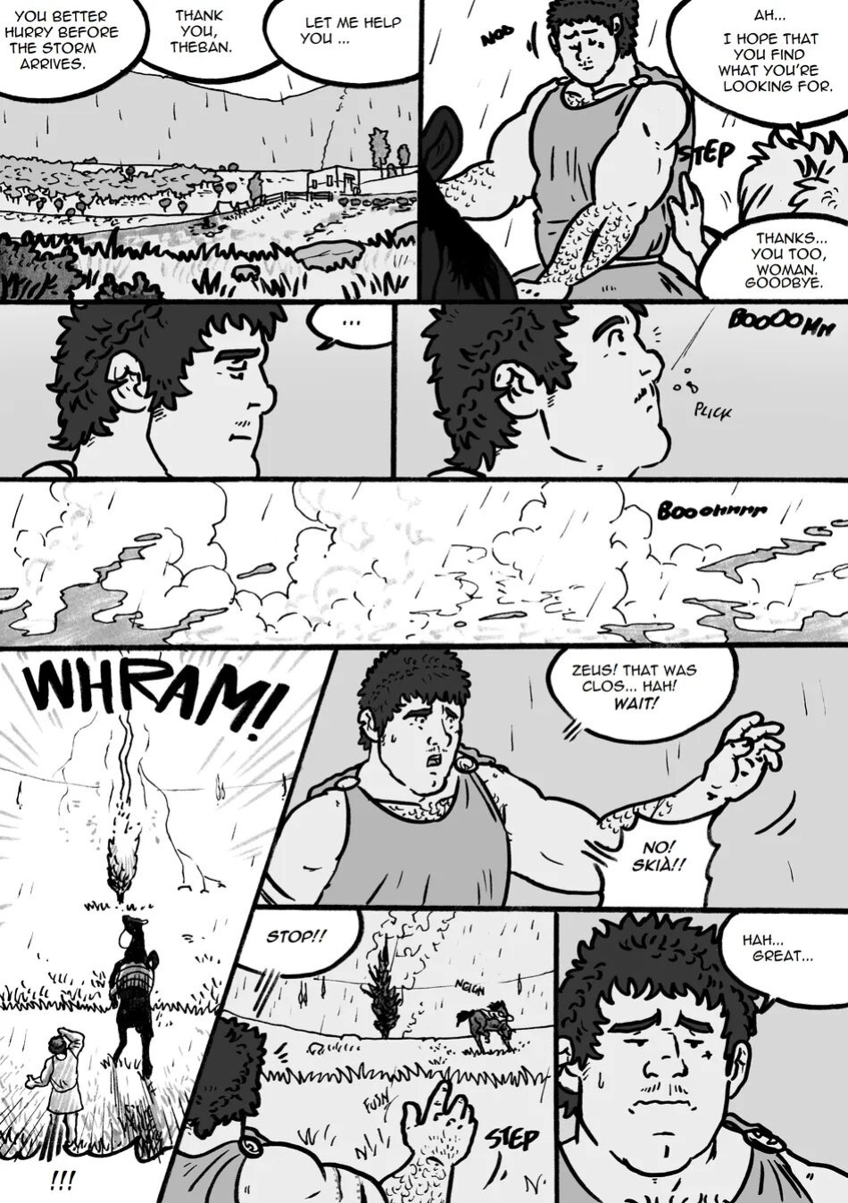 [husky92] Blood of Greece 8 – Where the path leads