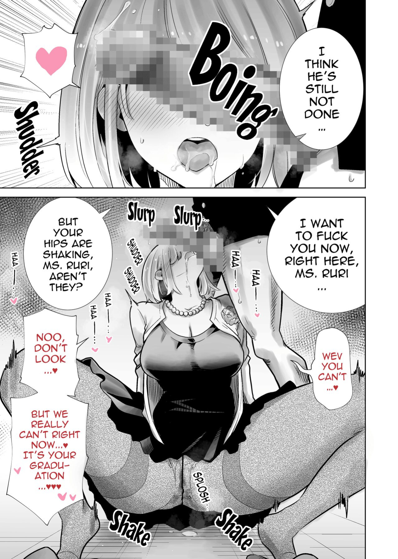 [RK-2] Tomodachi no Mama ga Boku no Dekachin de Ikimakutta Sotsugyoushiki [hardcase8translates]