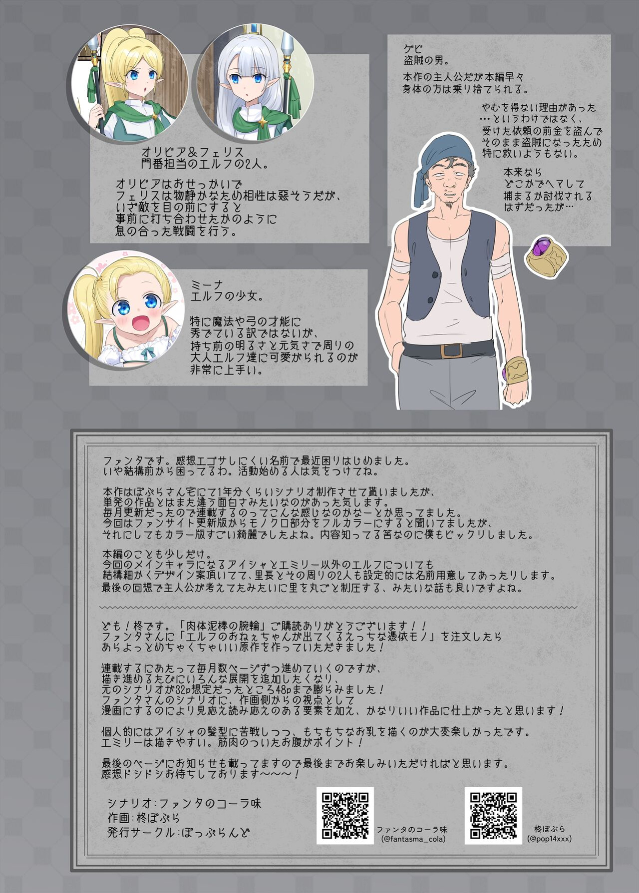 [Popland (Fanta no Cola Aji, Hiiragi Popura)] Nikutai Dorobou no Udewa | Bracelet of Body Thief