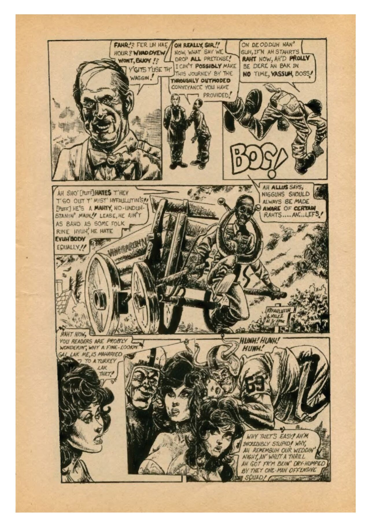 White Whore Funnies #1 (1975)