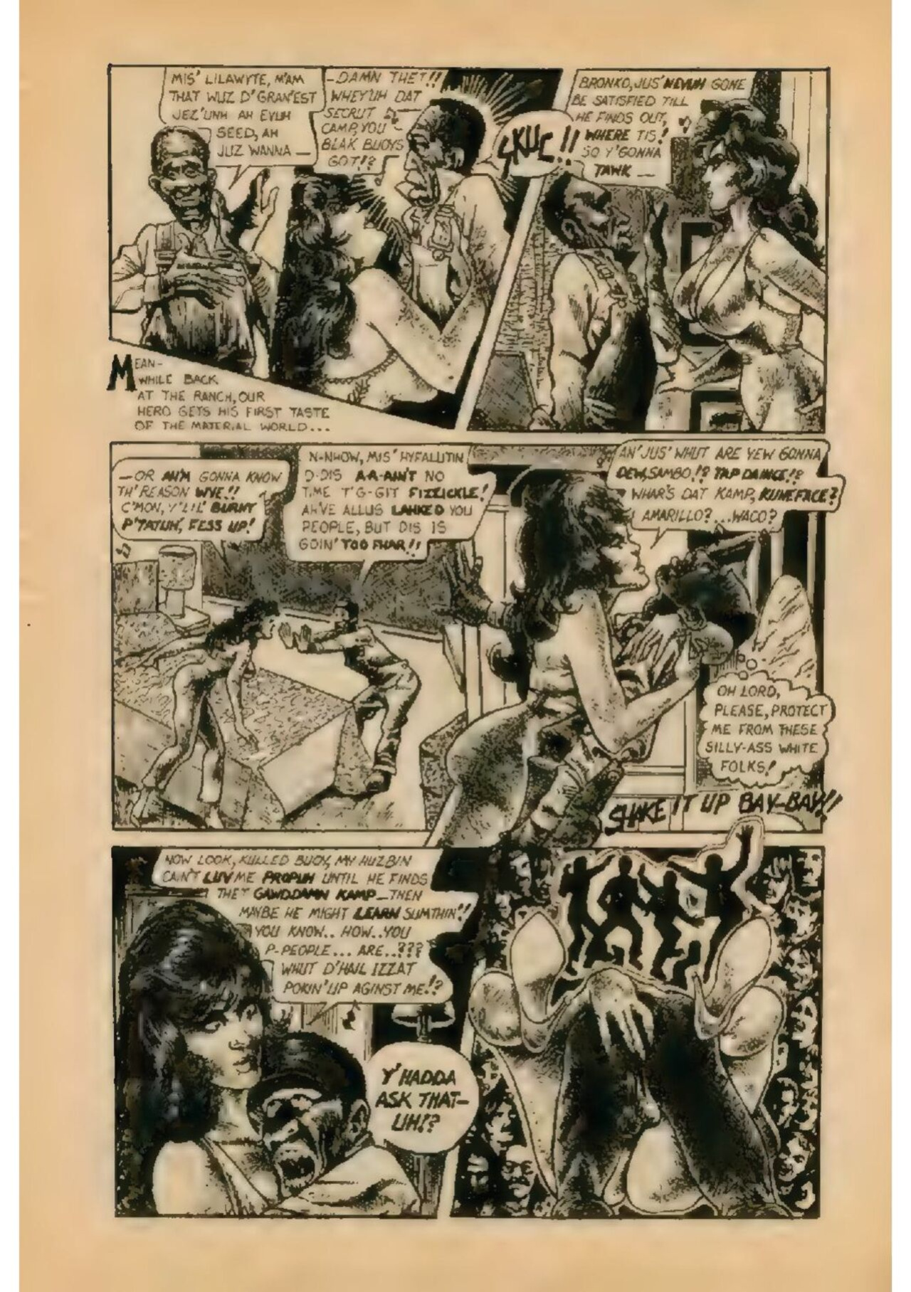 White Whore Funnies #1 (1975)