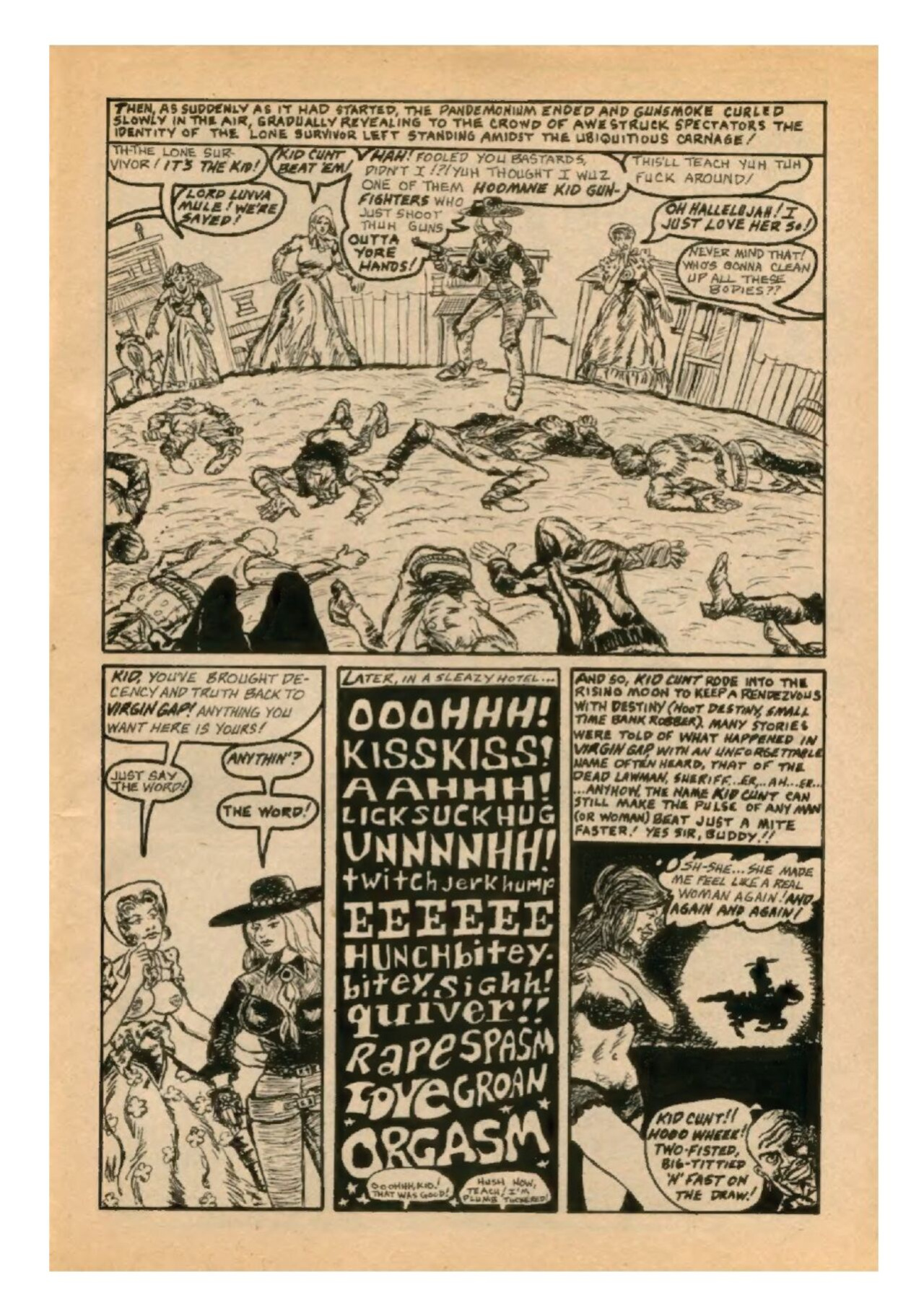 White Whore Funnies #1 (1975)