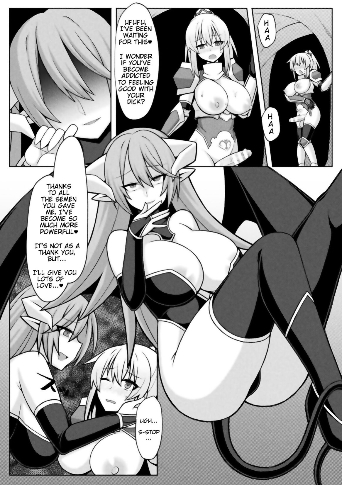 [Zinkurou] Futanari Seikishi to Kyuusei no Ori | Futanari Holy Knight and the Cage of Sperm-Draining (2D Comic Magazine Futanari Energy Drain Mesuzao Kyuuin de Energy Shasei Haiboku! Vol. 1) [imanoterone]