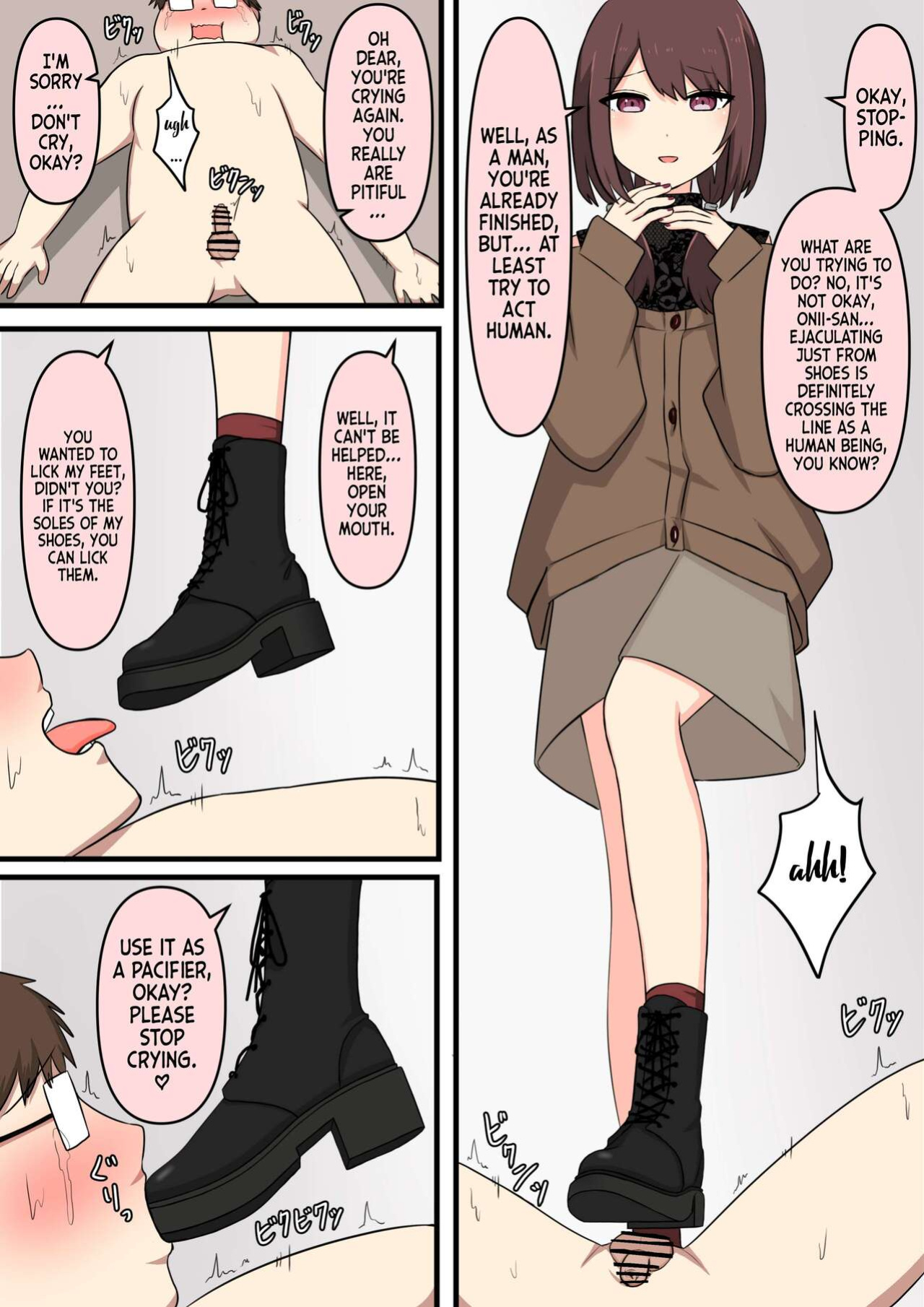 [Kaoinshou Zero] I Tried M Play - Bothersome Onee-san Edition