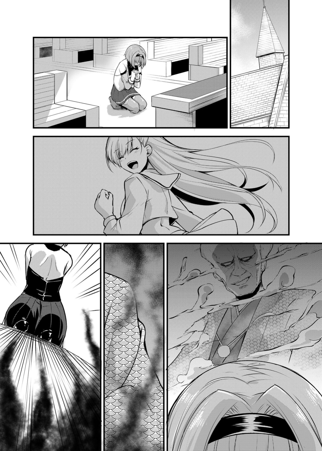 [Seika Kairaku Shoten (Eltoria, Yozora Sakura, Kirisaki Byakko)] Magical Girl Saint Lily: Contamination ~Until My Best Friend Corrupts A Magical Girl To Evil~ [Strike Noire]