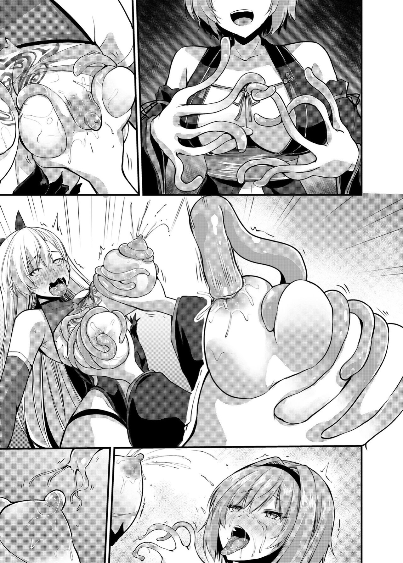 [Seika Kairaku Shoten (Eltoria, Yozora Sakura, Kirisaki Byakko)] Magical Girl Saint Lily: Contamination ~Until My Best Friend Corrupts A Magical Girl To Evil~ [Strike Noire]