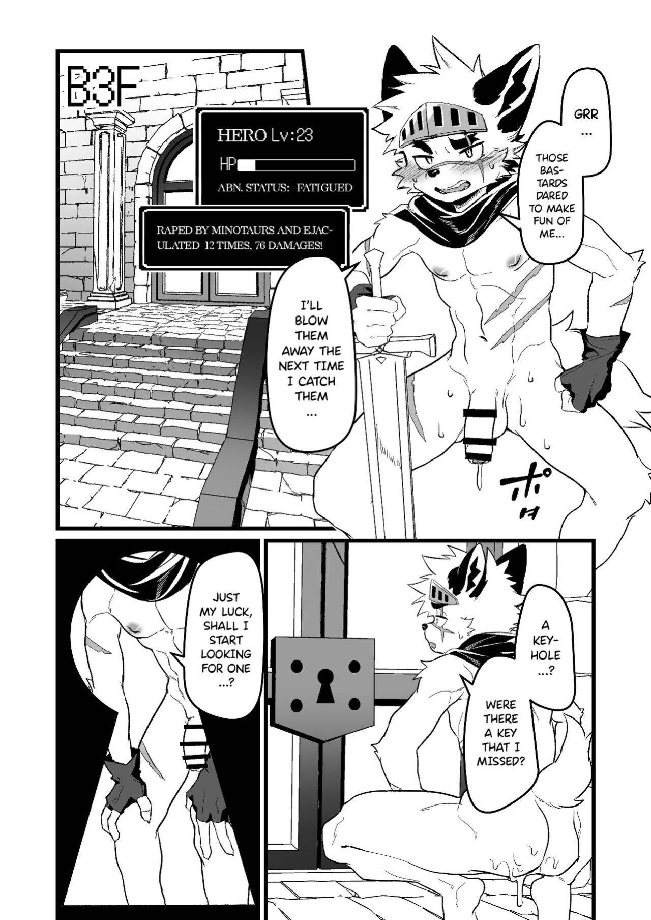 [HARD DROP (Various)] How Can The Hero Ever Lose? [Partial English Translation]