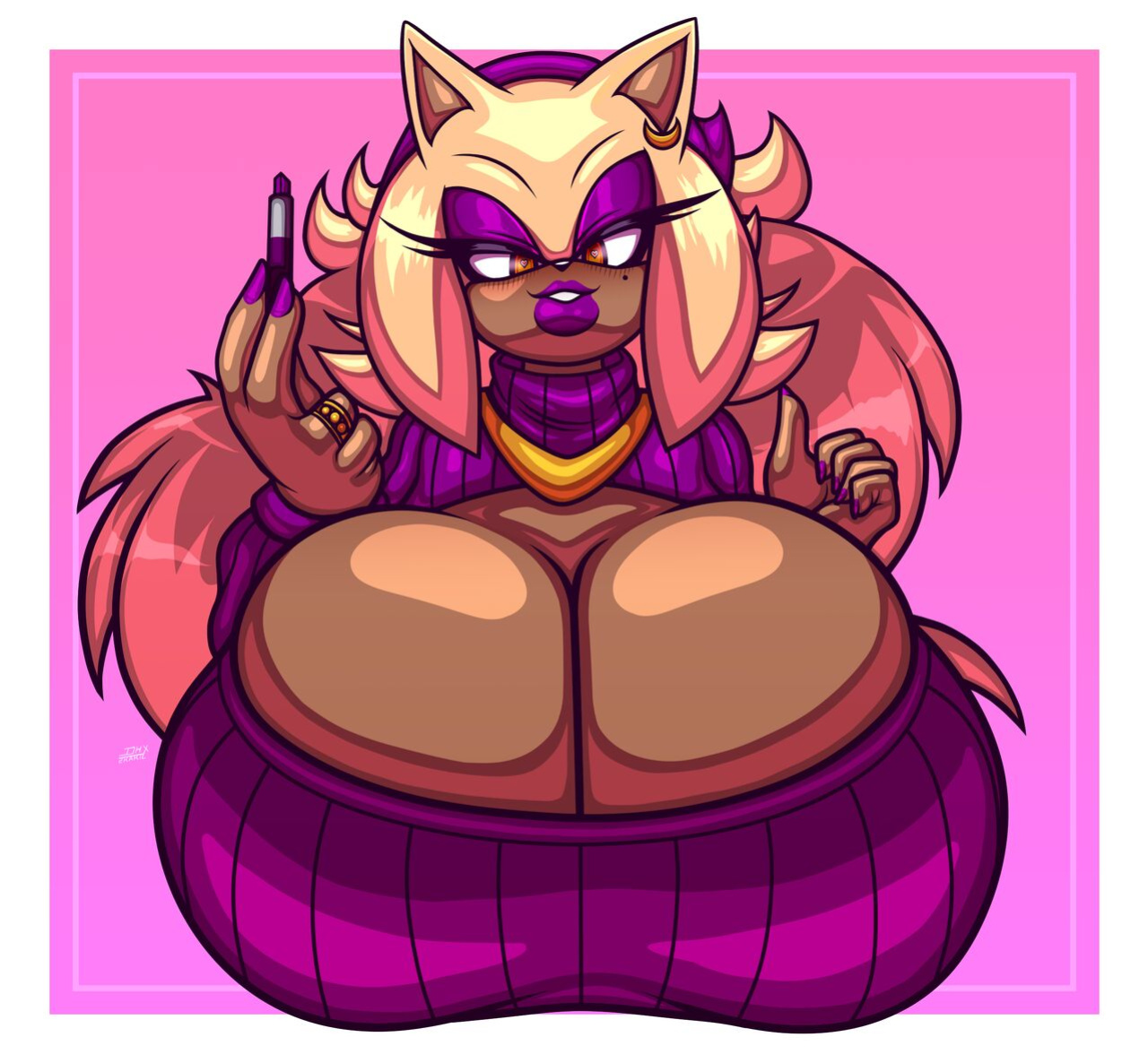 [DHX2KArtz] GIVE MAMMA A KISS! (Inked Var.)