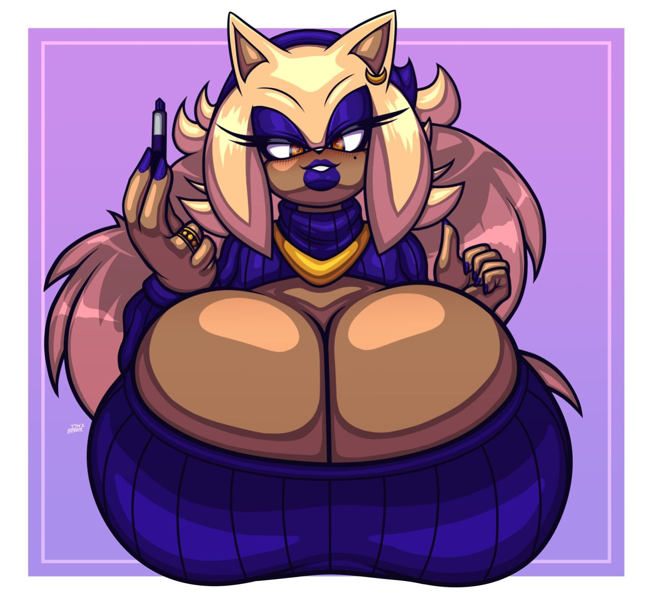 [DHX2KArtz] GIVE MAMMA A KISS! (Inked Var.)