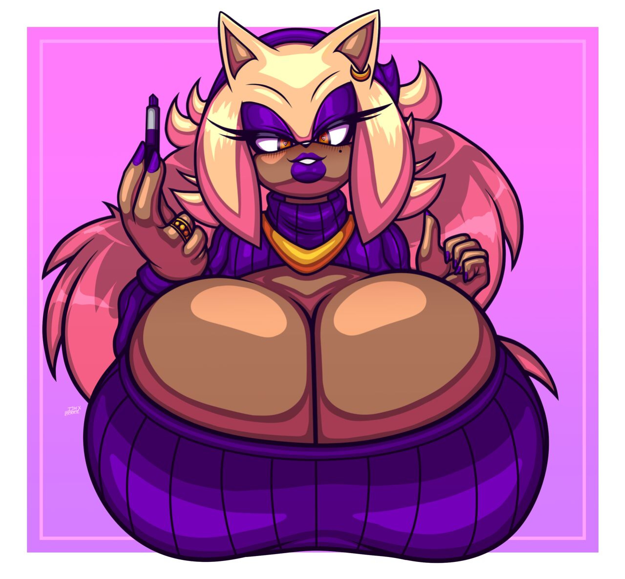 [DHX2KArtz] GIVE MAMMA A KISS! (Inked Var.)