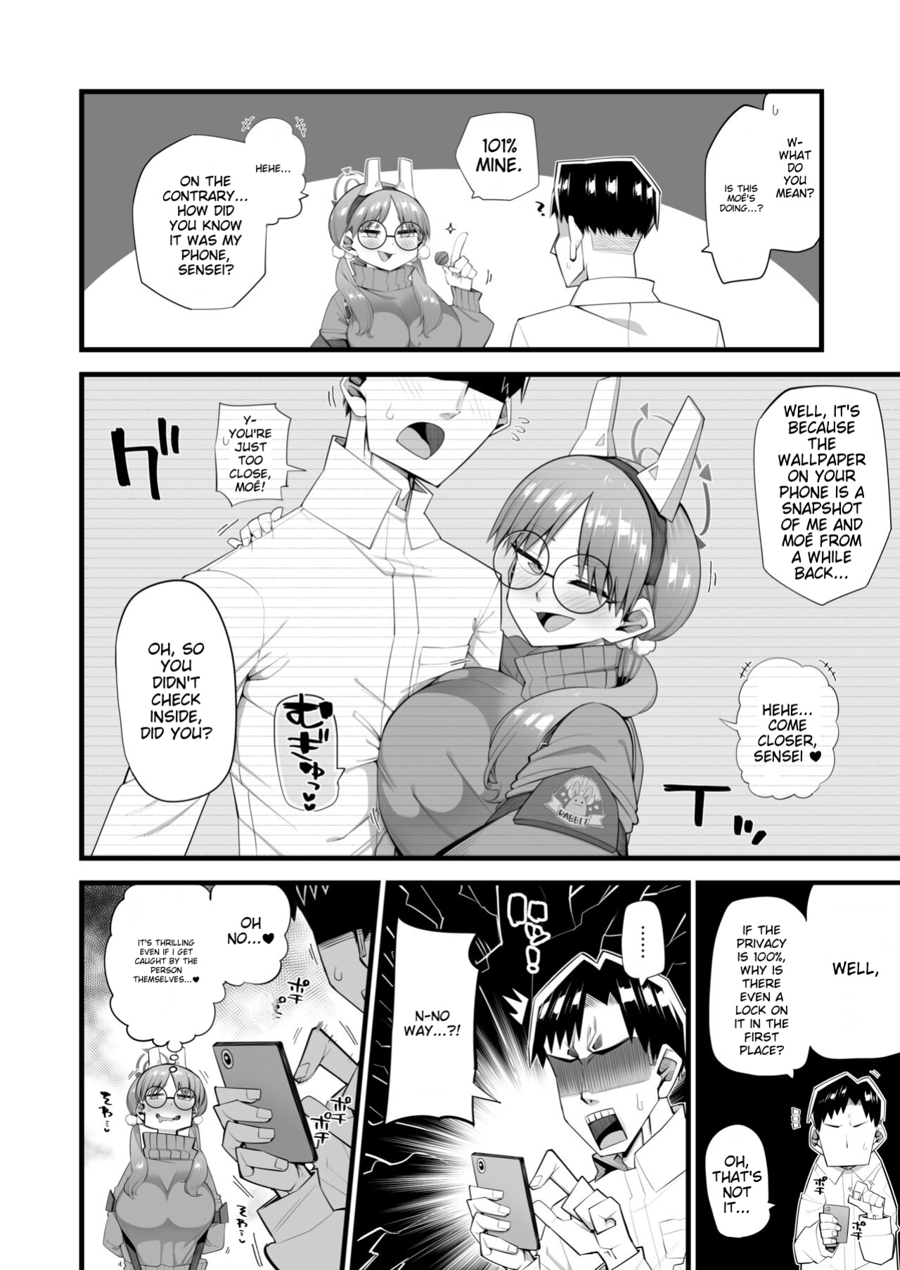 [Aureole (Kira Boshi)] Moe wants to be ruined by a sensei♥ (Blue Archive) [MTL]