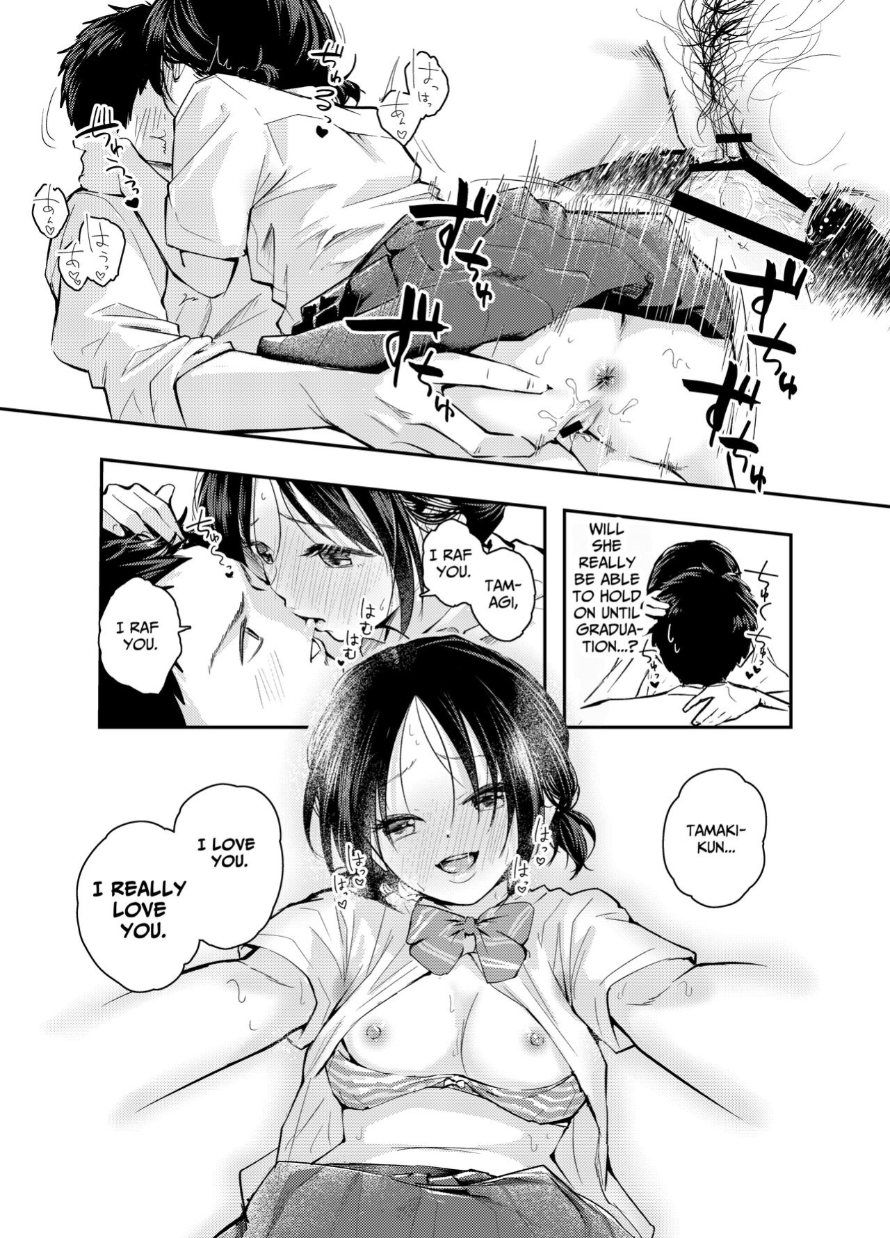 [Hatsuyasumi] Ecchi na Koto de Atama ga Ippai ni Natte Shimatta Onnanoko | A Girl With Her Head In The Gutter [Benri]