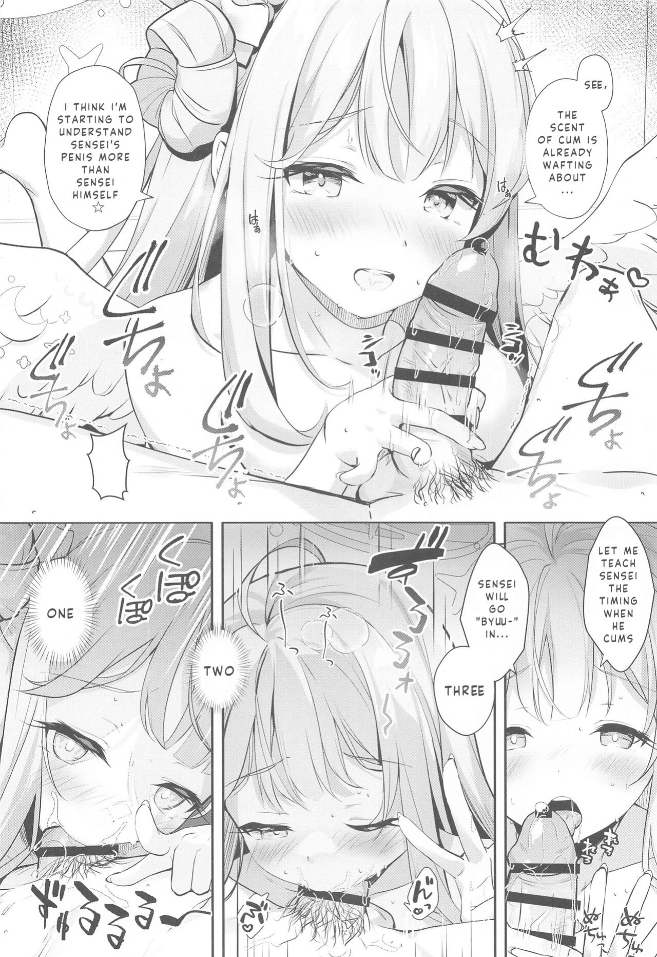 (C102) [Kinokomu Kami (Kinokomushi)] Sensei wa, Damasaretanda yo. | Sensei, you got deceived (Blue Archive) [Entropy]