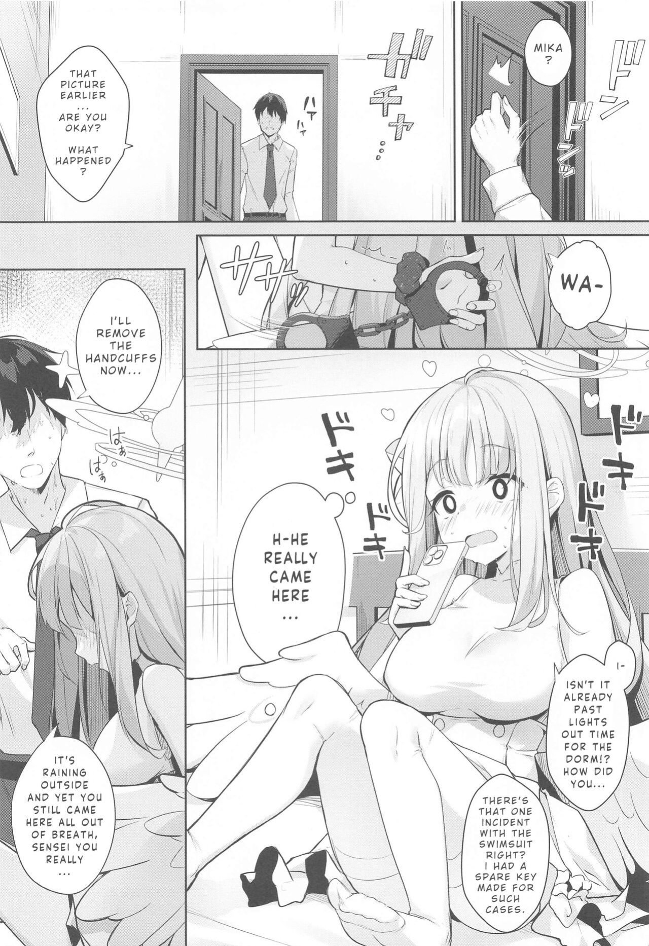 (C102) [Kinokomu Kami (Kinokomushi)] Sensei wa, Damasaretanda yo. | Sensei, you got deceived (Blue Archive) [Entropy]