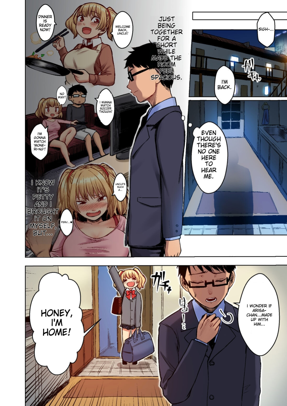 [Doushoku (Omizu Chihiro)] Wakeari JK Iede shita Gal o Kattemita Kekka! 1+2 Full Color Gappon-ban