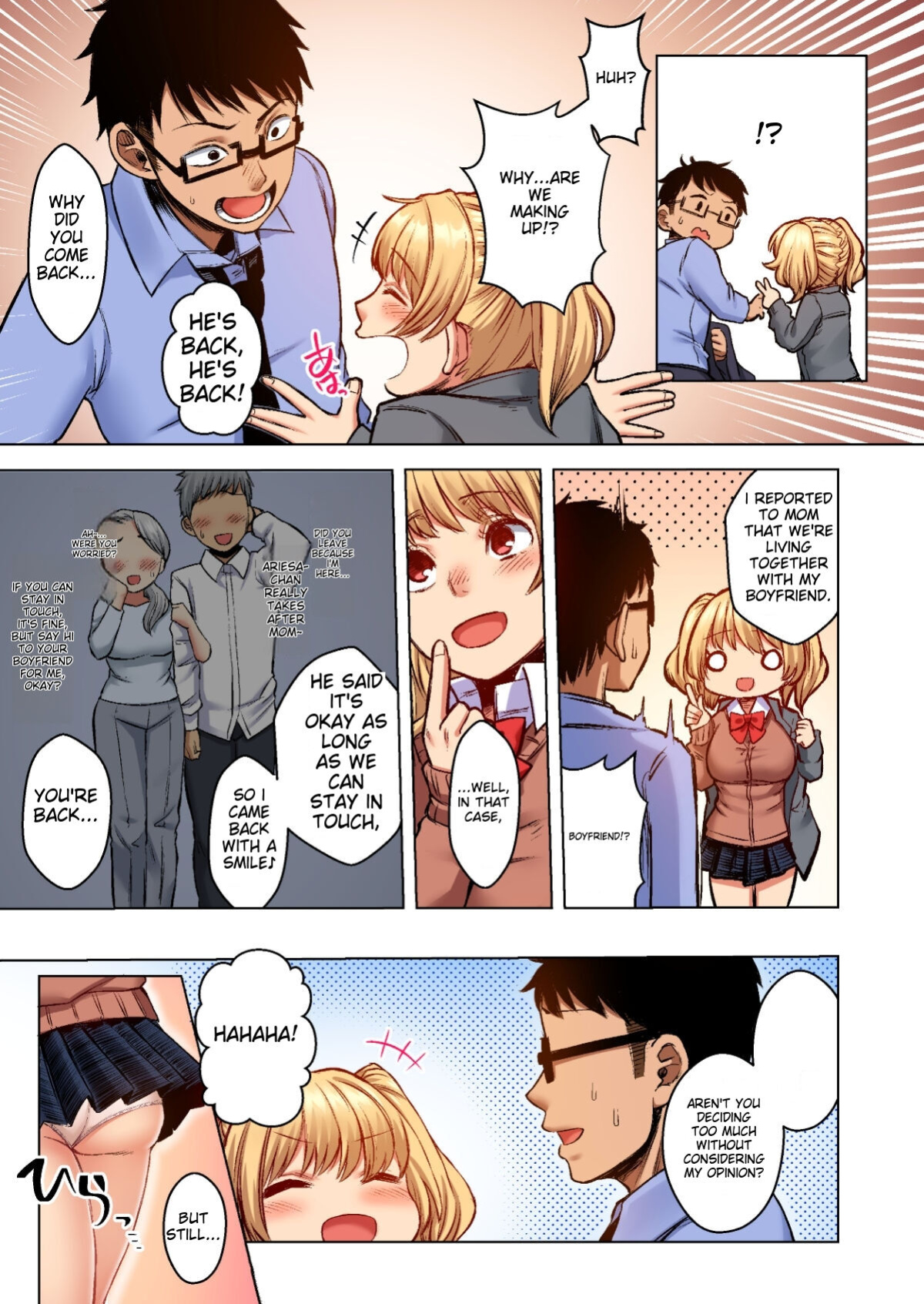 [Doushoku (Omizu Chihiro)] Wakeari JK Iede shita Gal o Kattemita Kekka! 1+2 Full Color Gappon-ban