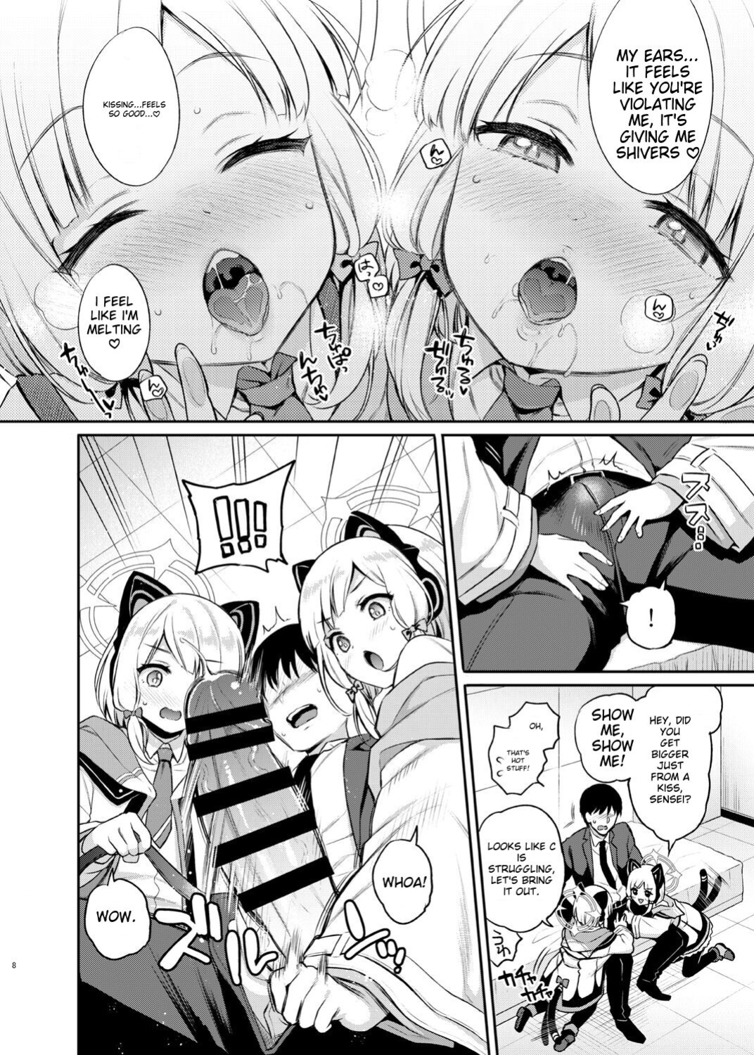 [K+W (sasachinn)] Sensei Koryaku Game (Blue Archive) [MTL]