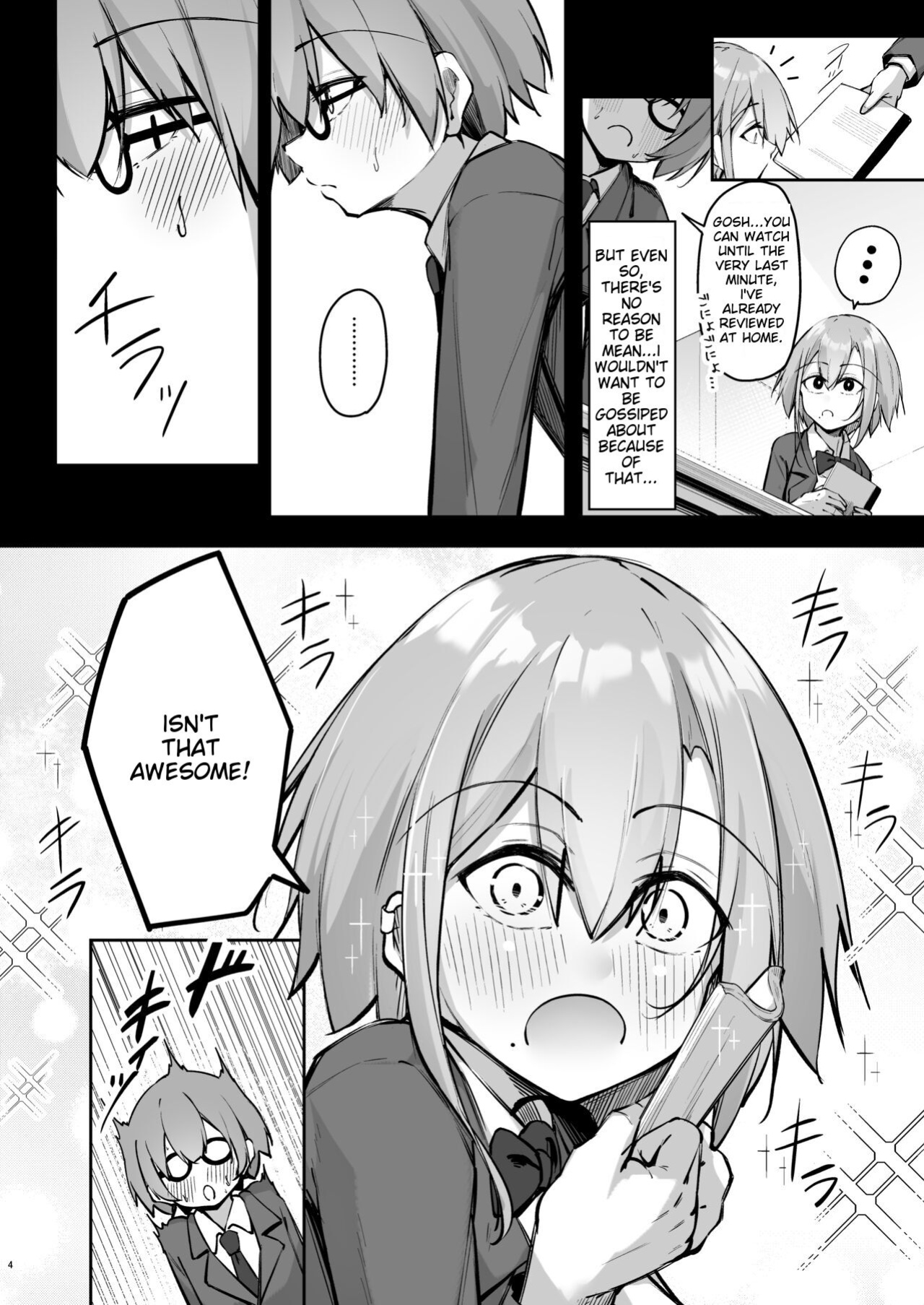 [Gakuen Ketsumeichou (Oriue Wato)] Tonari no seki no Toeda-san [ENG] [MTL]