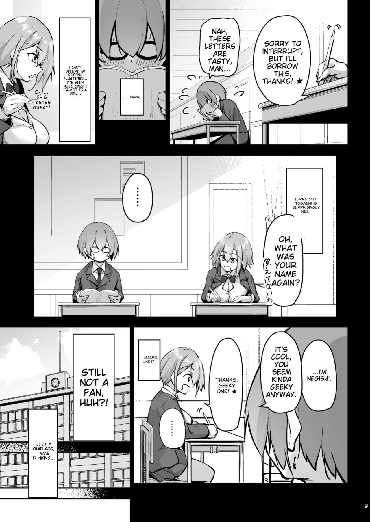 [Gakuen Ketsumeichou (Oriue Wato)] Tonari no seki no Toeda-san [ENG] [MTL]