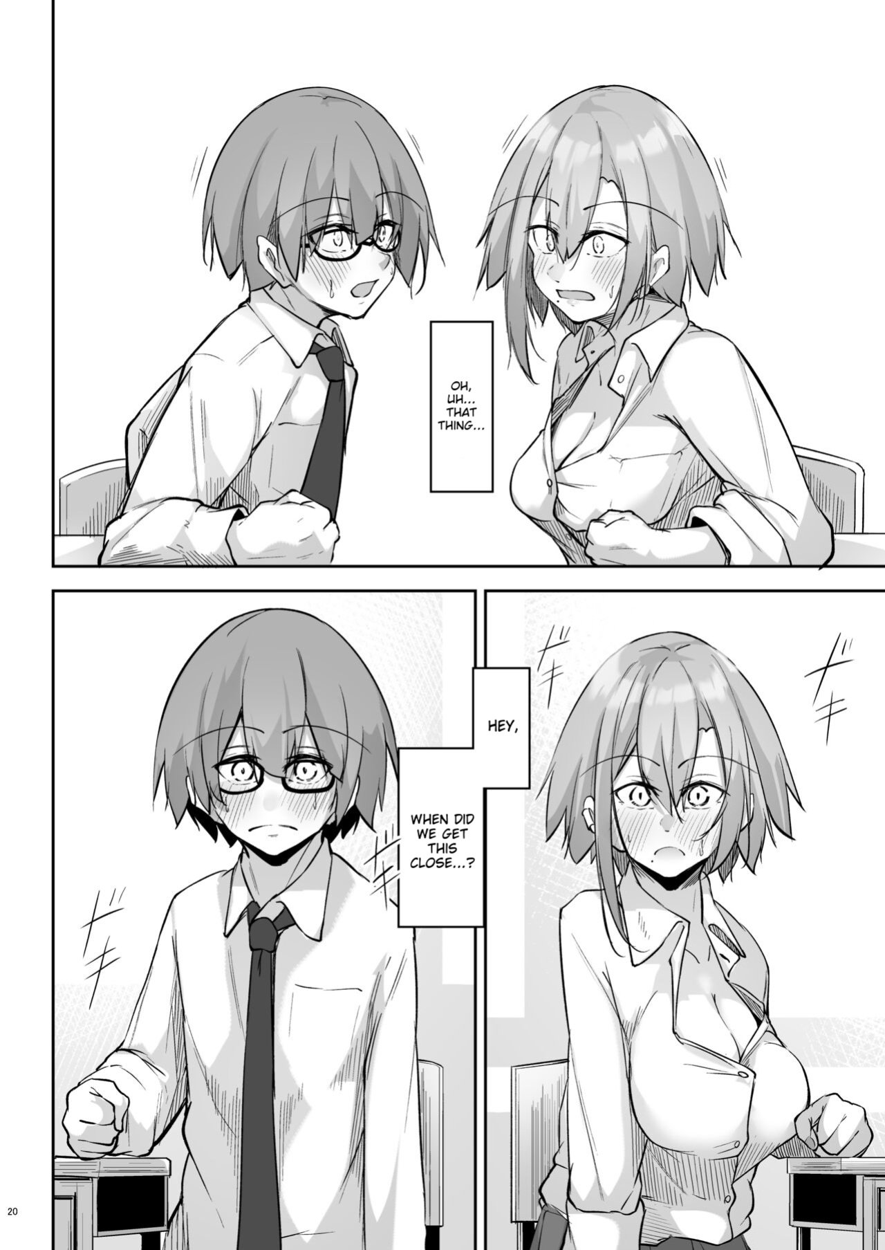 [Gakuen Ketsumeichou (Oriue Wato)] Tonari no seki no Toeda-san [MTL]