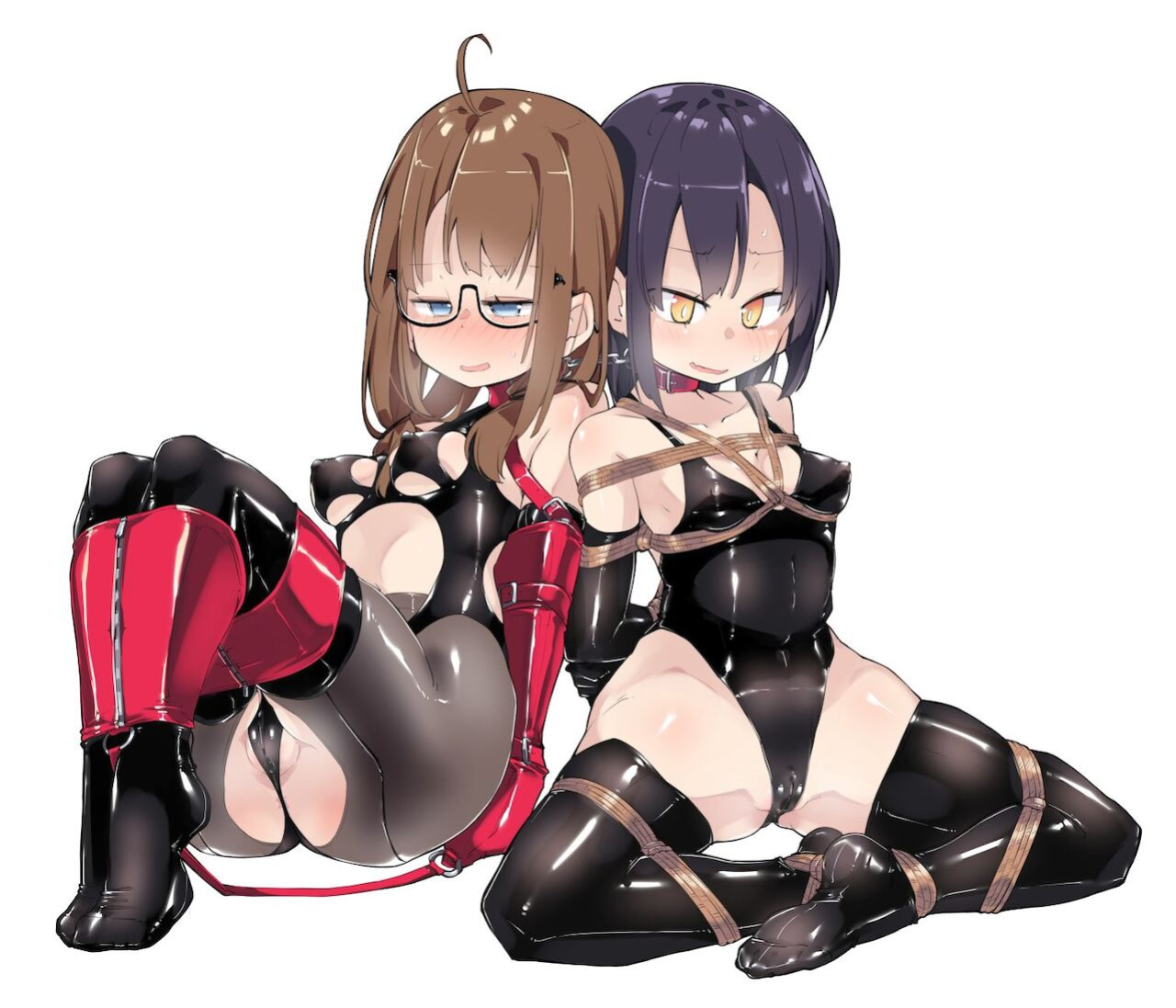 [ura_macoto] Beginner bondage training 2