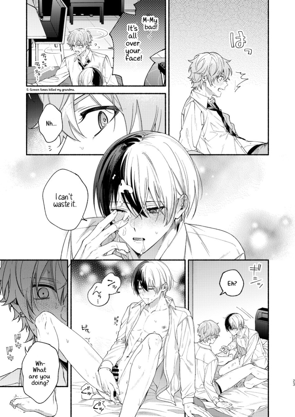 [Yasurakana Takashi (Ya)] Chotto Renshuu Sasete Kure - Let me practice a little (Project Sekai) [Gay Sex Translations]