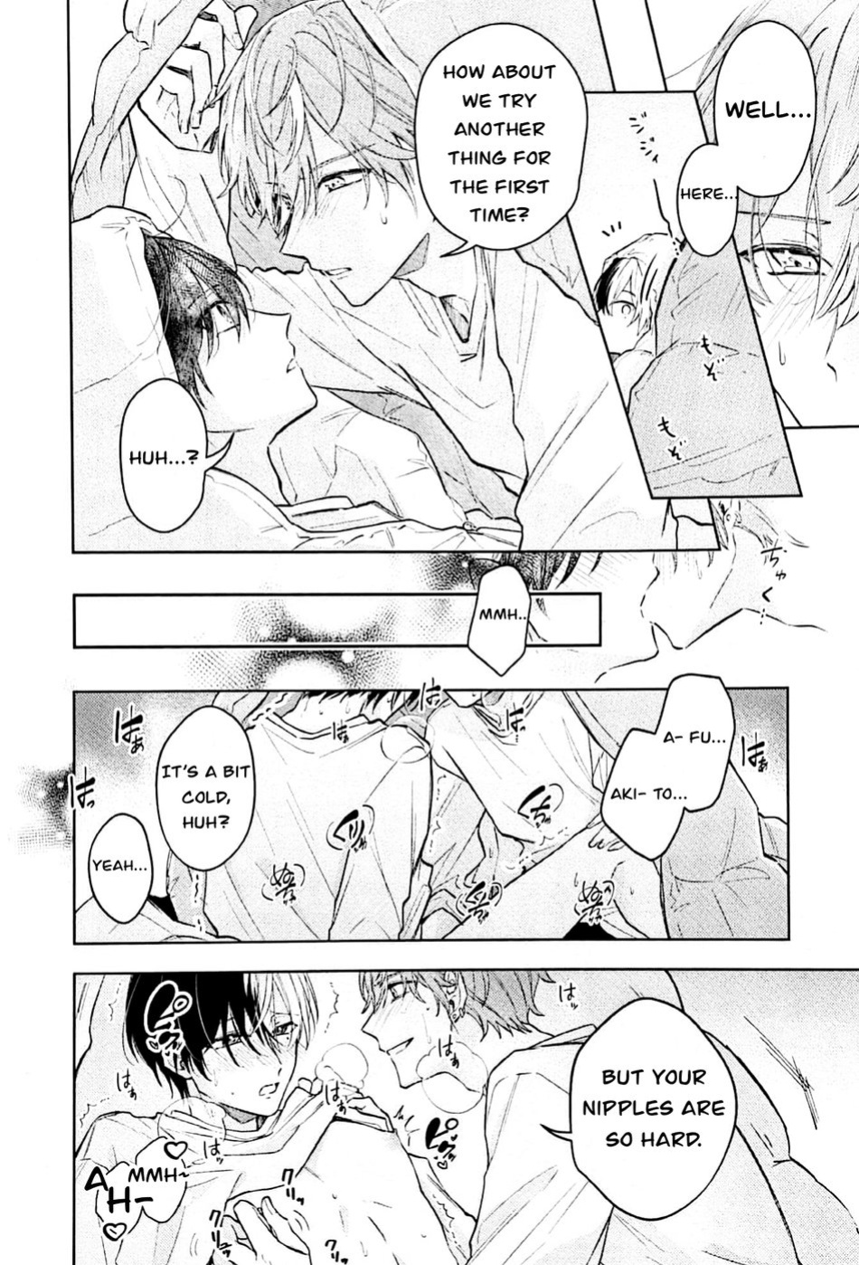 (2 Microphones. Ⅲ) [Chichimichi (Amakawa)] Hajimete. no hon (Project Sekai) [Gay Sex Translations]