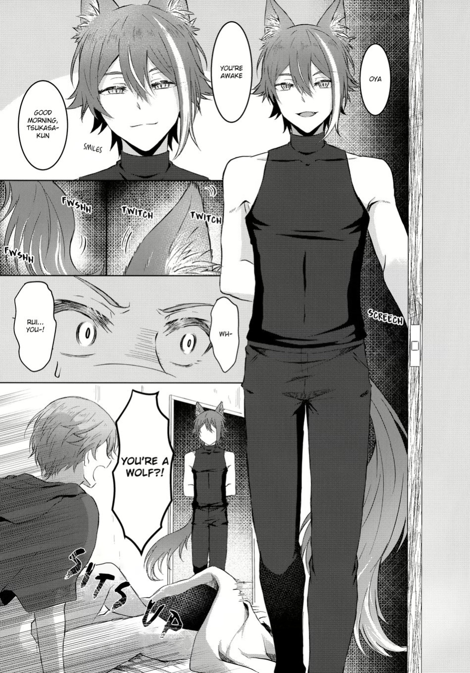 (Meguru Itsuka no STAGE! Hoshi ni Negai o. 2022) [Mogitate Smelt Ika (torimochiko)] Ookami ni Aka (Project Sekai) [Kasatsun]