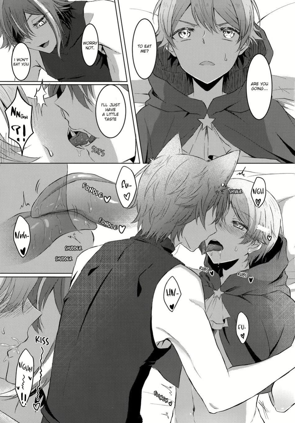 (Meguru Itsuka no STAGE! Hoshi ni Negai o. 2022) [Mogitate Smelt Ika (torimochiko)] Ookami ni Aka (Project Sekai) [Kasatsun]
