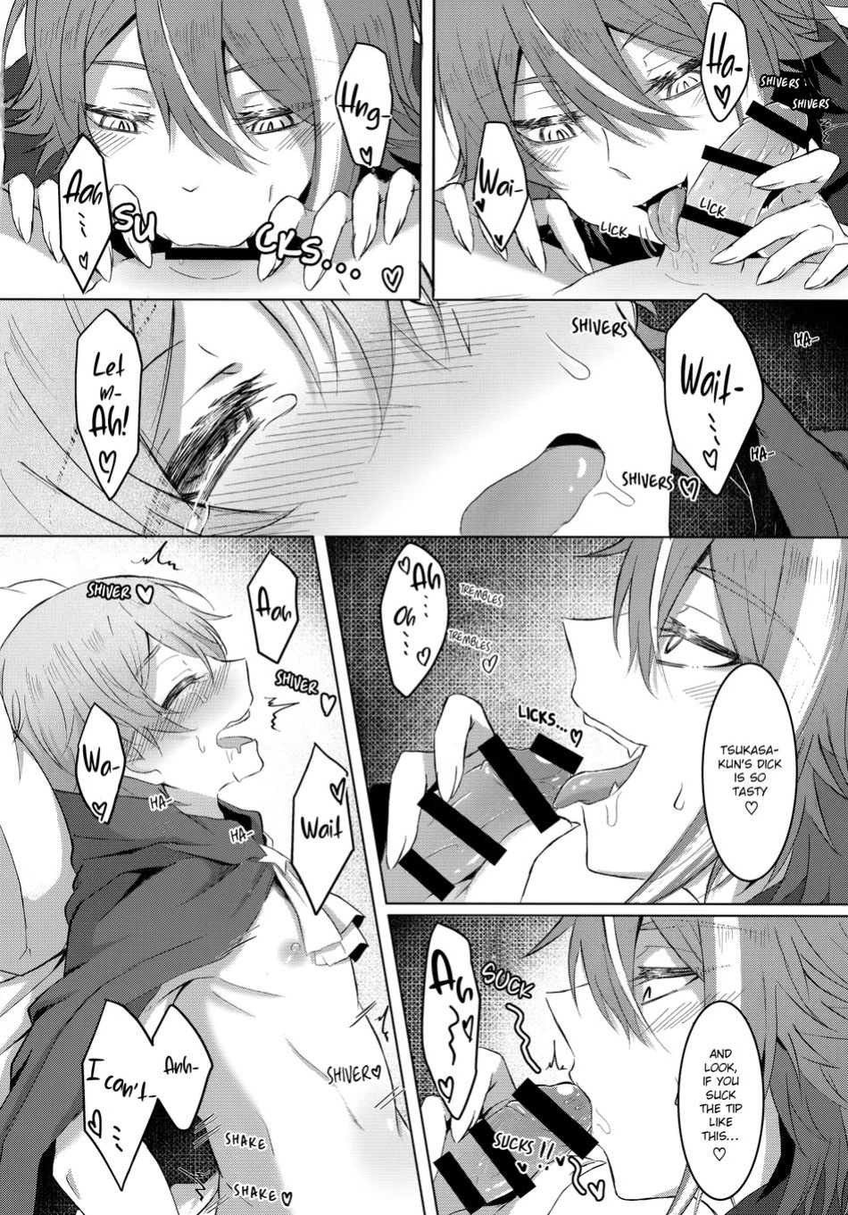 (Meguru Itsuka no STAGE! Hoshi ni Negai o. 2022) [Mogitate Smelt Ika (torimochiko)] Ookami ni Aka (Project Sekai) [Kasatsun]