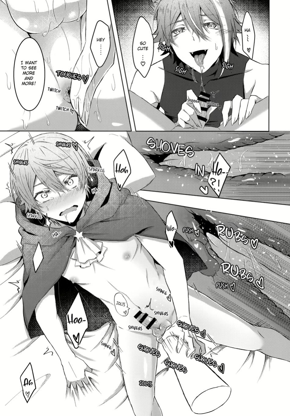 (Meguru Itsuka no STAGE! Hoshi ni Negai o. 2022) [Mogitate Smelt Ika (torimochiko)] Ookami ni Aka (Project Sekai) [Kasatsun]