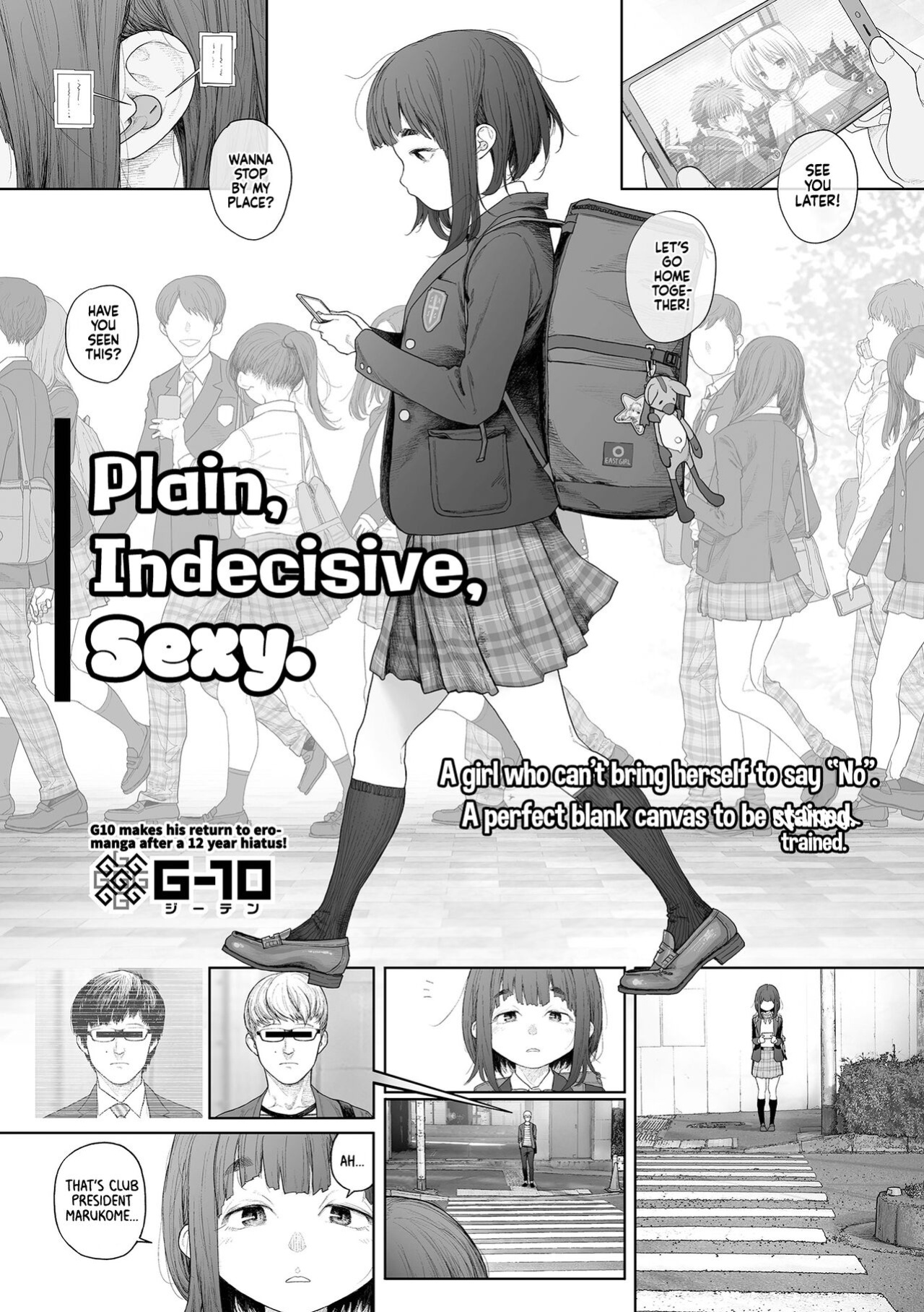 [G-10] Jimi de, Shoukyokuteki de, Eroi. | Plain, Indecisive, Sexy. (COMIC Mate Legend Vol. 57 2024-06) [Xzosk]