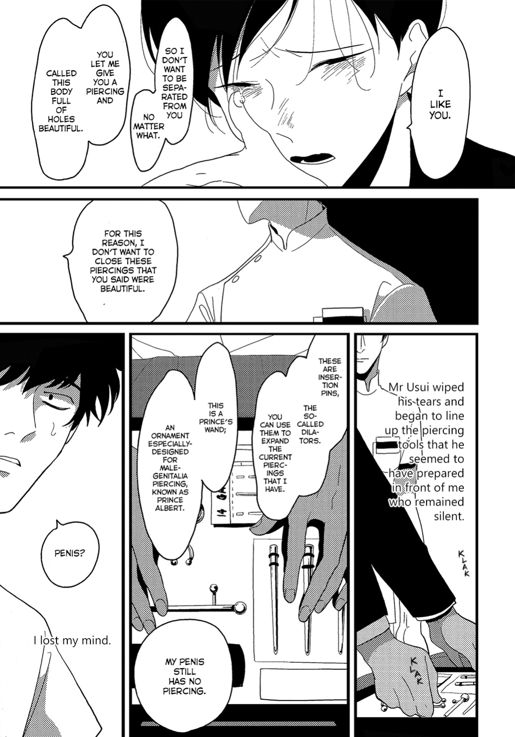 [Harada] Piercings [Eng]