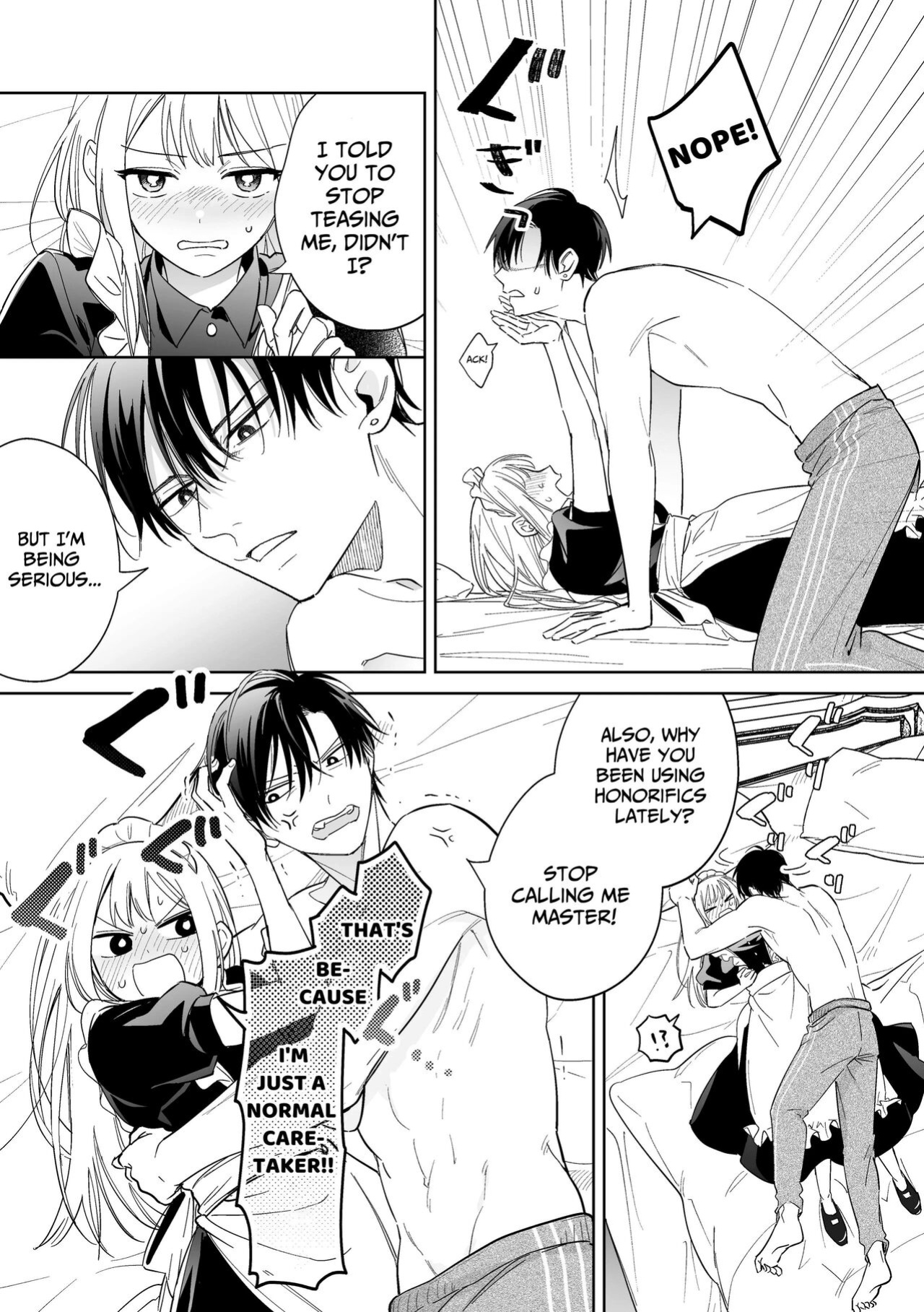 [Sushi Osushi] Kawaii Shounen Datta Goshujin-sama ni Shinuhodo Shuuchakusarete Nigerarenai. | My Once Adorable Master Is Now Incredibly Obsessed With Me!