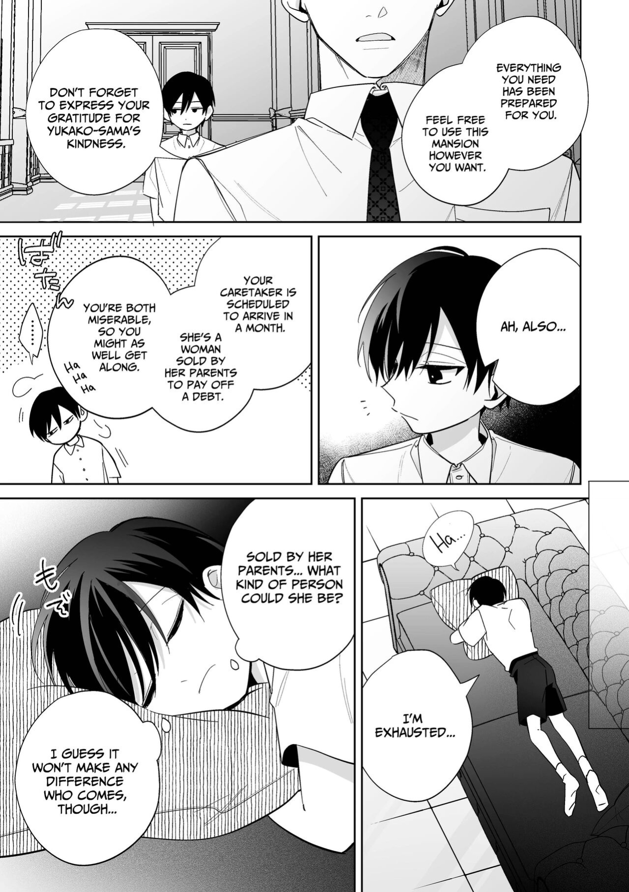 [Sushi Osushi] Kawaii Shounen Datta Goshujin-sama ni Shinuhodo Shuuchakusarete Nigerarenai. | My Once Adorable Master Is Now Incredibly Obsessed With Me!