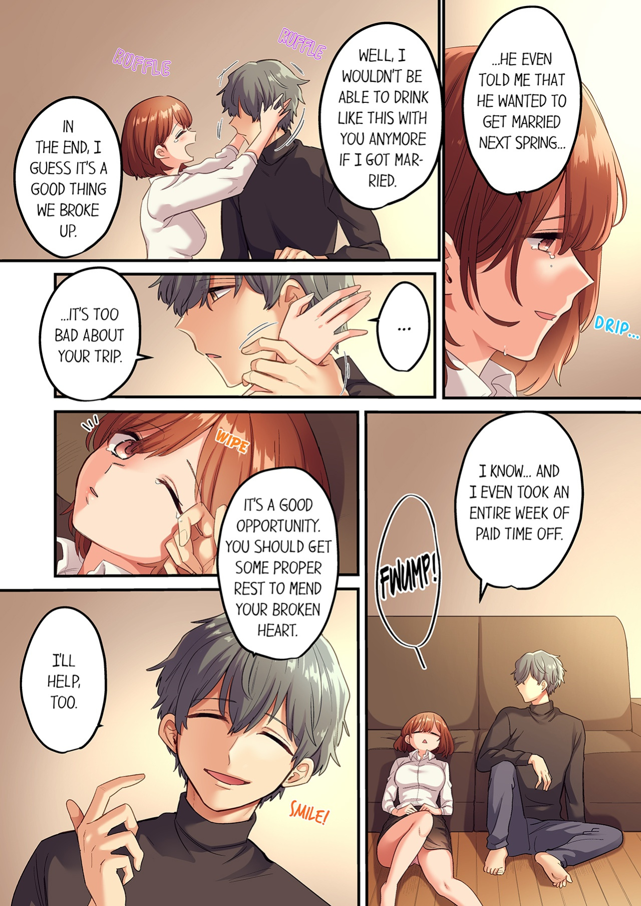 [Toba Ayuhata] Netorare SEX wa 1-Shuukan - Kuzu Osananajimi ni Ijimerarete, Ikasarete... 1-2 | Forced to Have Sex For a Week— Teased and Forced to Come by My Piece of Trash Childhood Friend 1-2