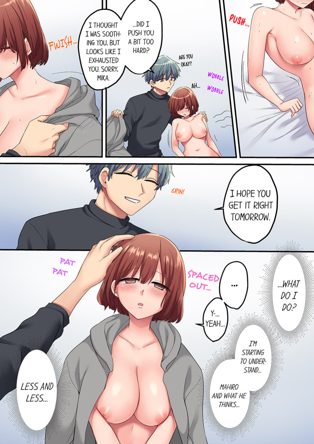 [Toba Ayuhata] Netorare SEX wa 1-Shuukan - Kuzu Osananajimi ni Ijimerarete, Ikasarete... 1-2 | Forced to Have Sex For a Week— Teased and Forced to Come by My Piece of Trash Childhood Friend 1-2