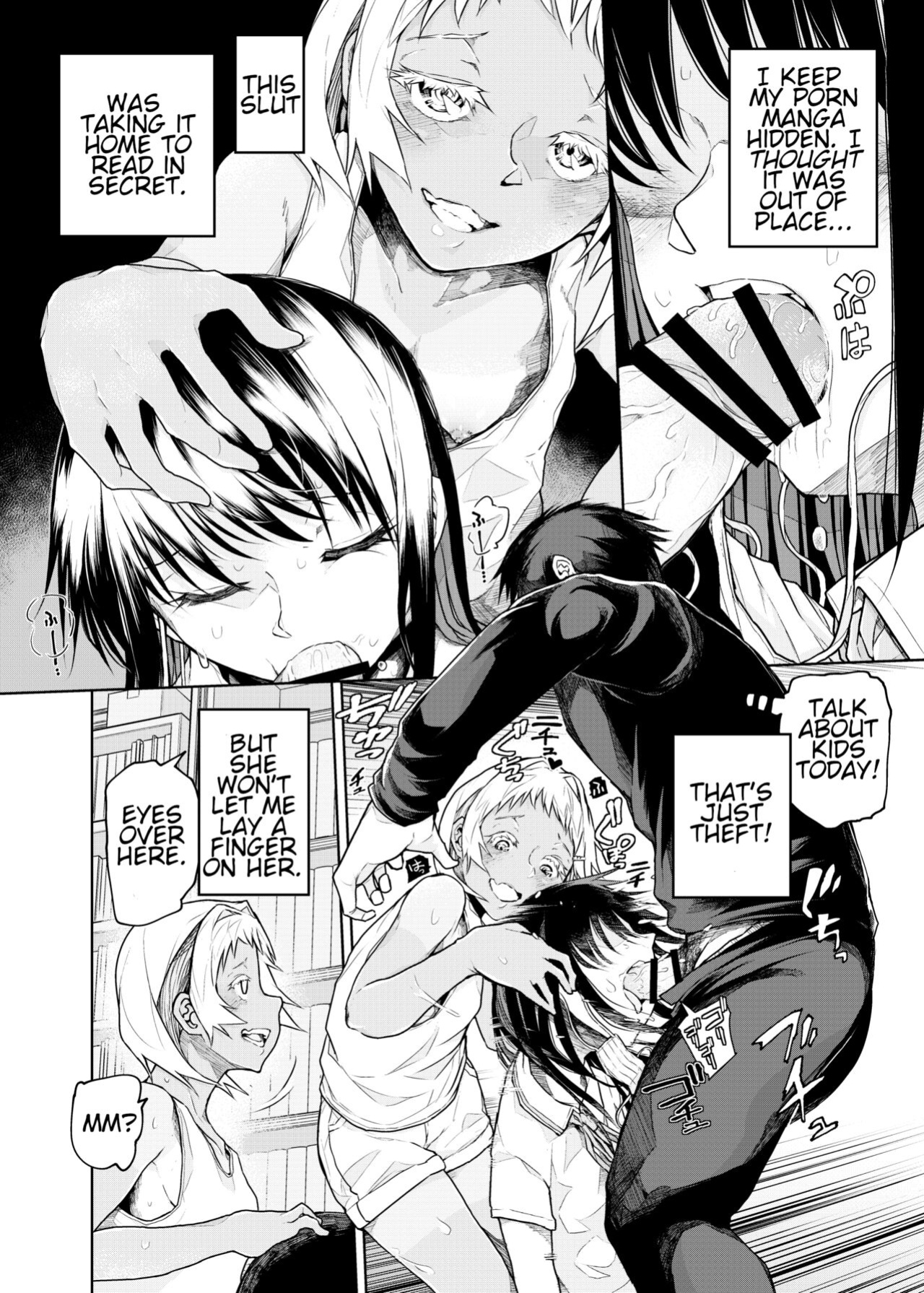 [Polier Kitchen (Polier)] These Little Sluts Don't Hold Back, So Neither Will I / Buenryo na Mesugaki wo Enryonaku!