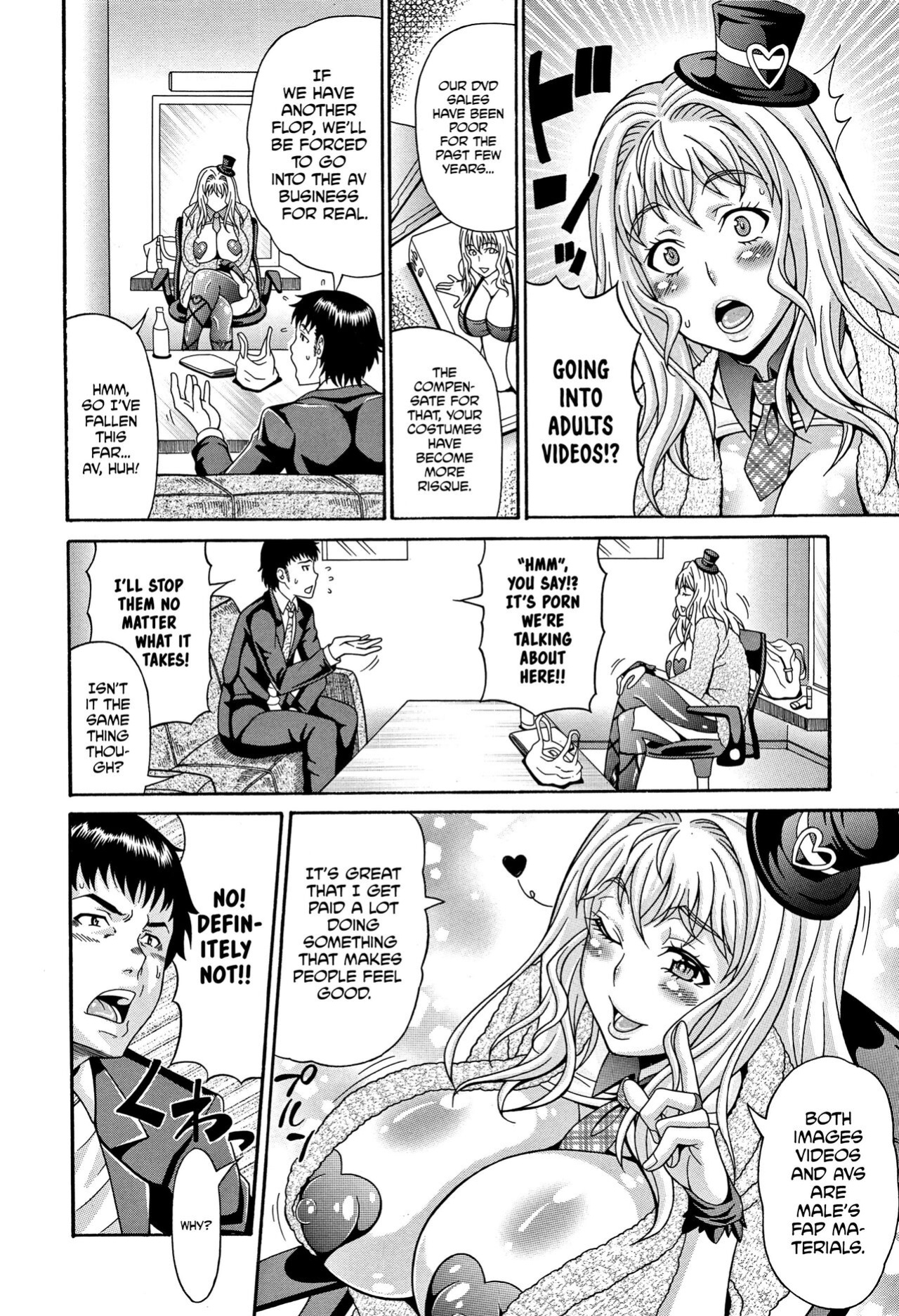 [Andou Hiroyuki] Mamire Chichi - Sticky Tits Feel Hot All Over. Ch. 1-3, 5, 7,9-11