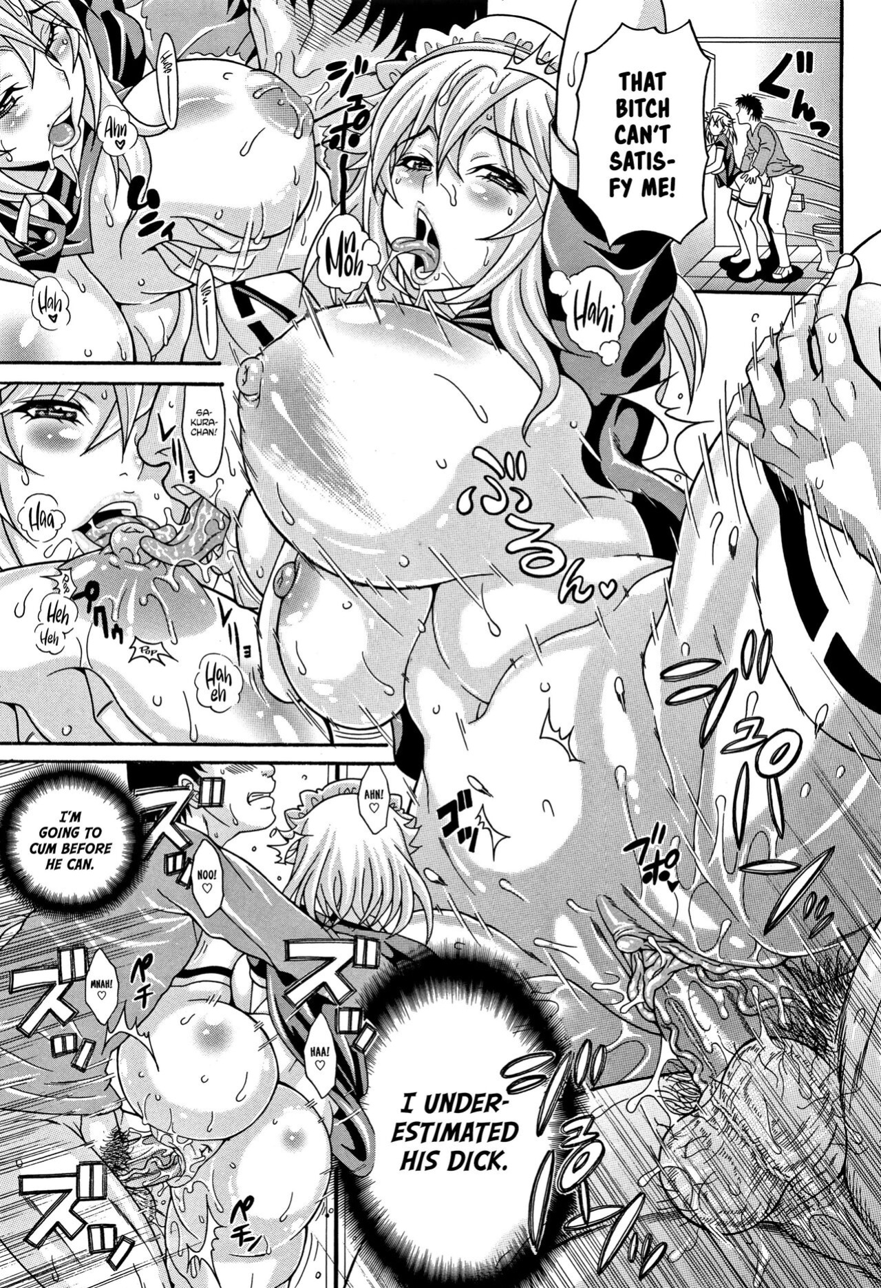 [Andou Hiroyuki] Mamire Chichi - Sticky Tits Feel Hot All Over. Ch. 1-3, 5, 7,9-11