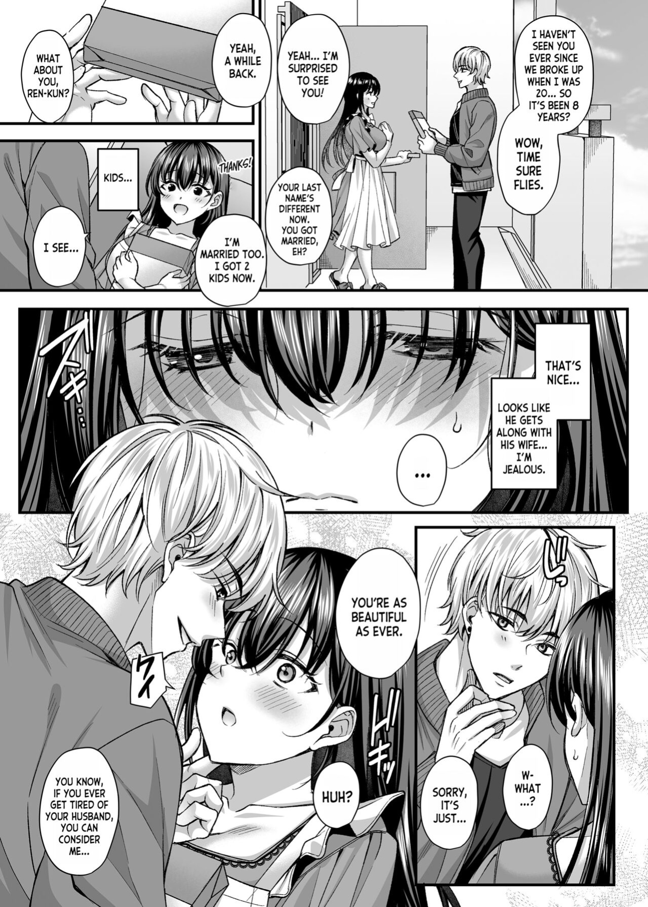 [Mizushiro Labyrinth (Kurata Muto)] Netorare Kairaku ~Motokare ni Ochita Hitozuma no Kozukuri Nakadashi Kongan~ | Cuckold Pleasure - Married Woman who Fell for her Ex-Boyfriend begs for Baby-Making Creampie Sex [desudesu]