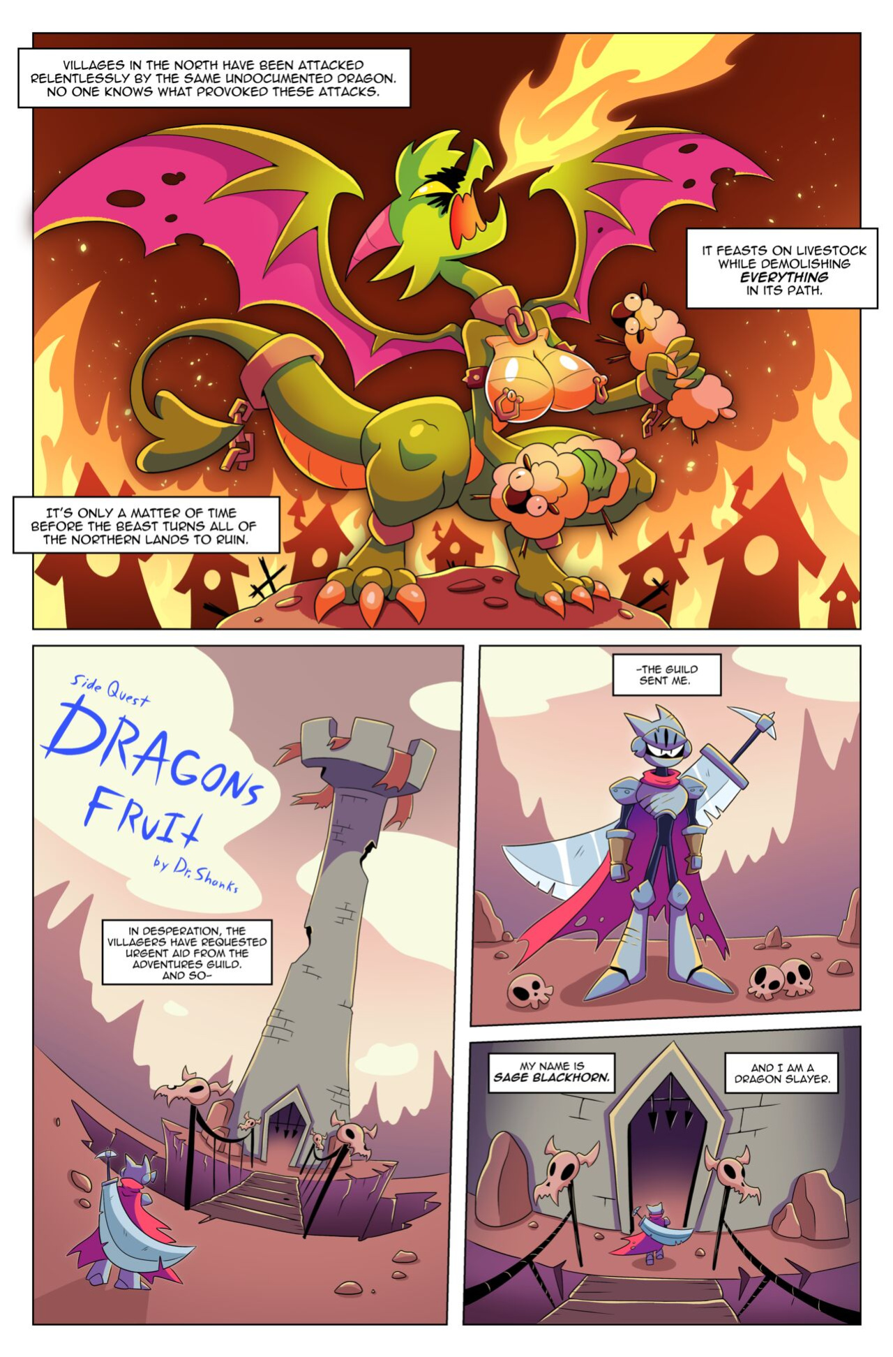 [BoobyQuest] Dragon's Fruit