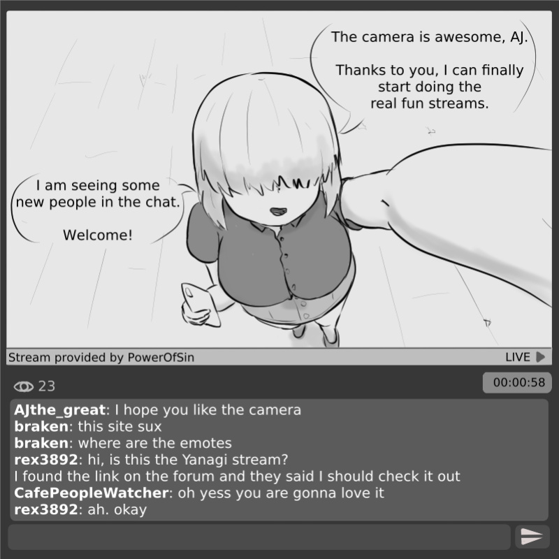 [PowerOfSin] ERO-Streamer Yanagi (Uzaki-chan wa Asobitai!)