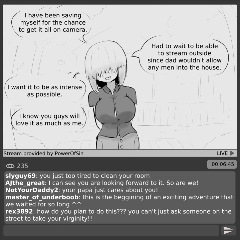 [PowerOfSin] ERO-Streamer Yanagi (Uzaki-chan wa Asobitai!)