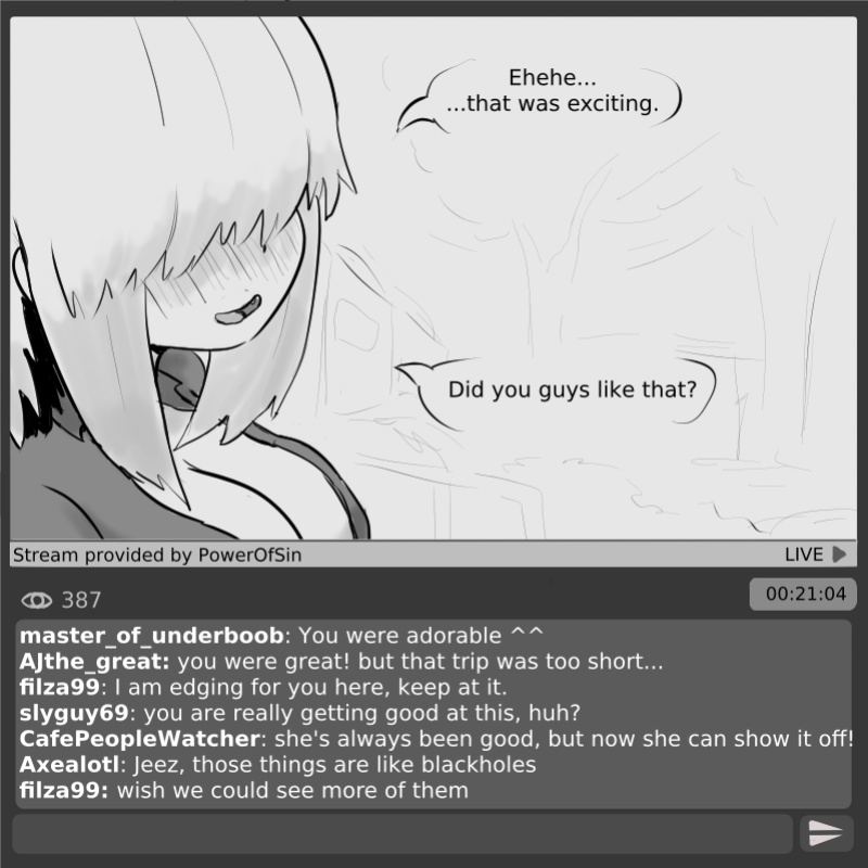 [PowerOfSin] ERO-Streamer Yanagi (Uzaki-chan wa Asobitai!)