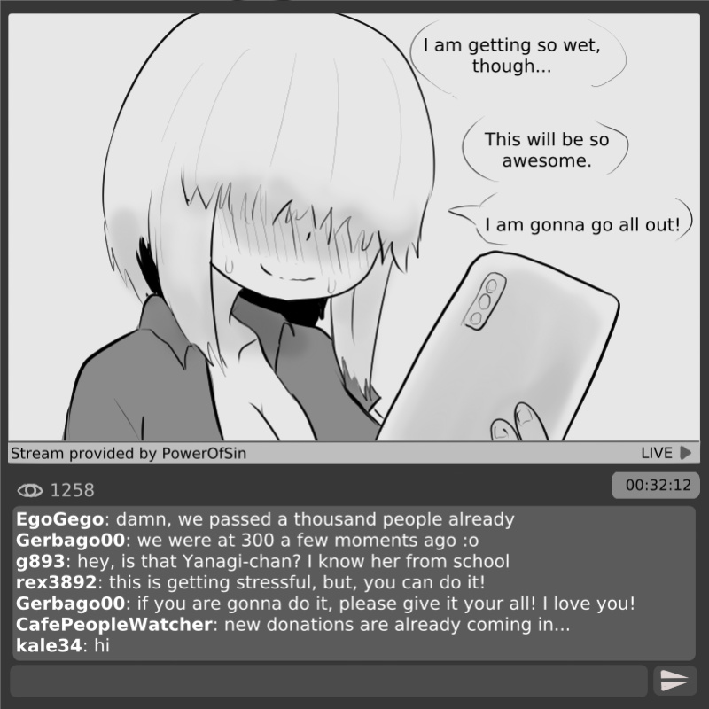 [PowerOfSin] ERO-Streamer Yanagi (Uzaki-chan wa Asobitai!)