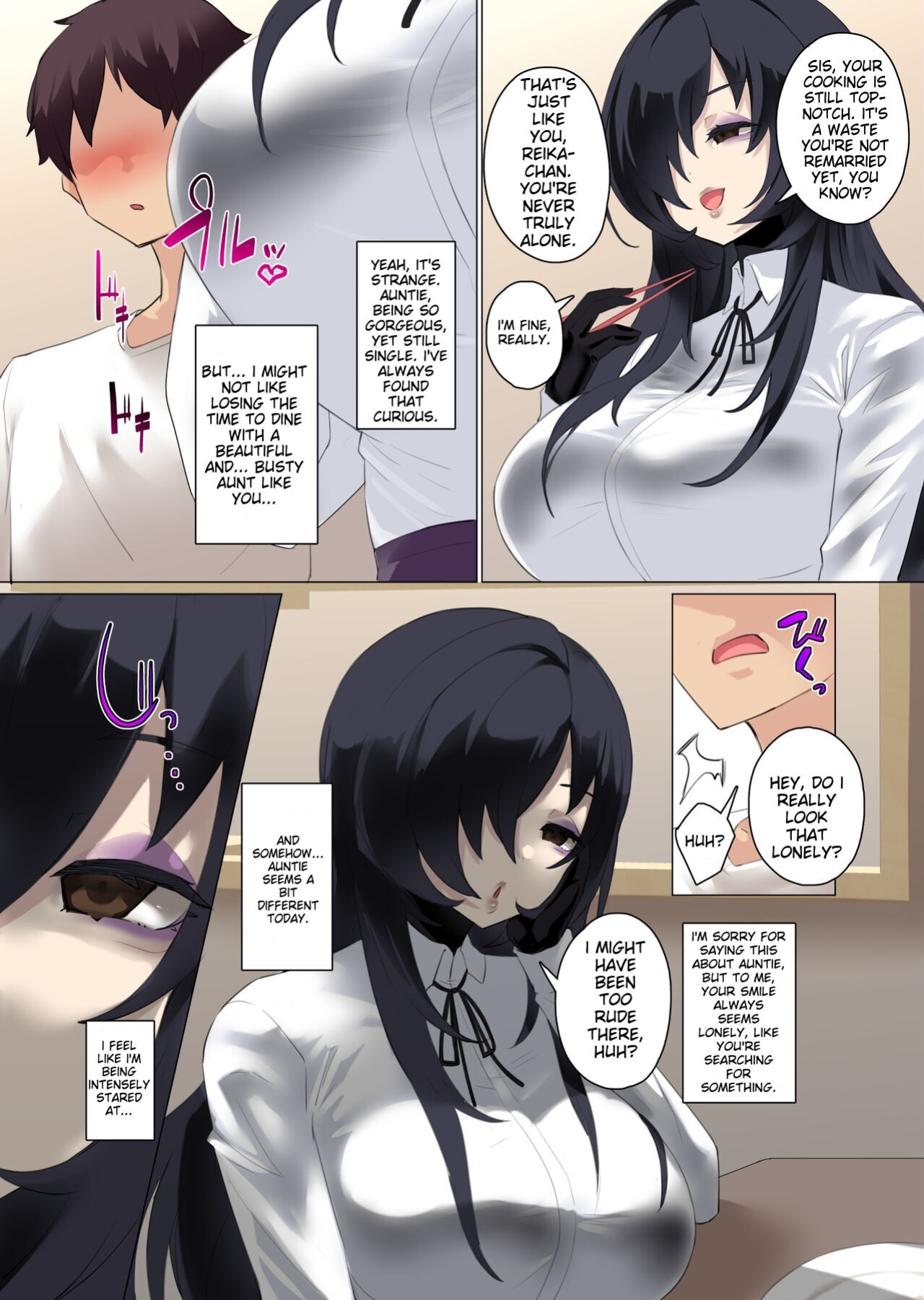 [Kamico! (Mocco)] My beloved and admired beautiful aunt was a cock slave trained by my father [MTL]