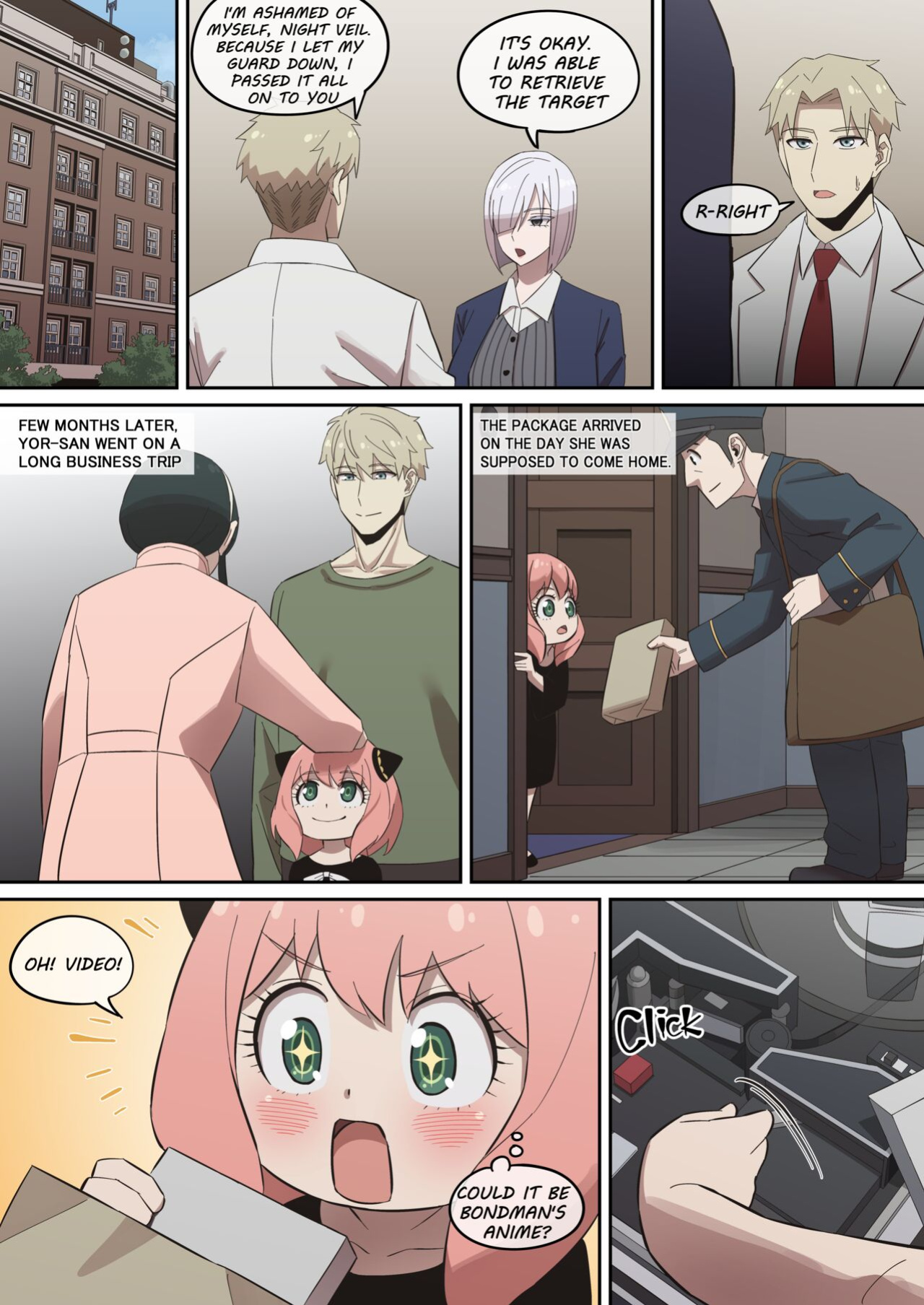[Akaimelon] Daraku Mesu-tachi no Shoufu Nisshi (SPY x FAMILY) + Ending 1 and 2 (Eng)