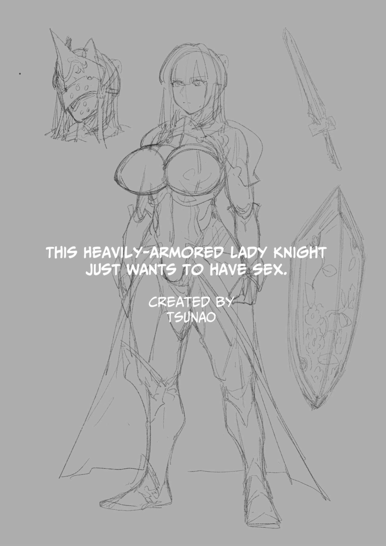 [Tsunao] Tank Onna Kishi wa Dakaretai. | The Tank Knight Wants To Be Fucked. (This Heavily-Armored Lady Knight Just Wants To Have Sex.) [ApricotJam]