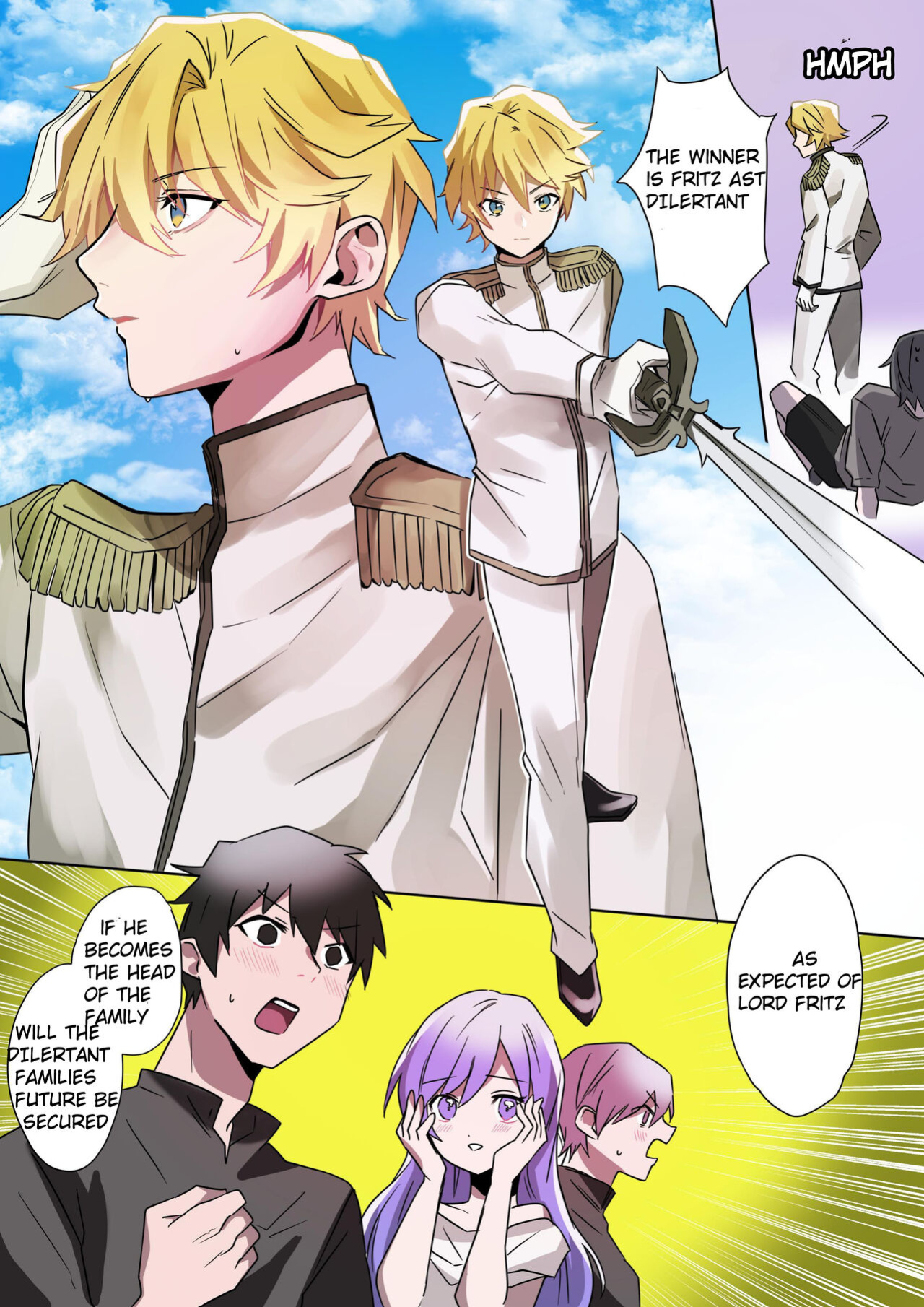 [Amuai Okashi Seisakusho (Hoshino Iro, Namamugi)] Toaru Kizoku-kun no Nyotaika Hametsu Ganbou | A certain nobleman's desire to become a woman and destroy himself